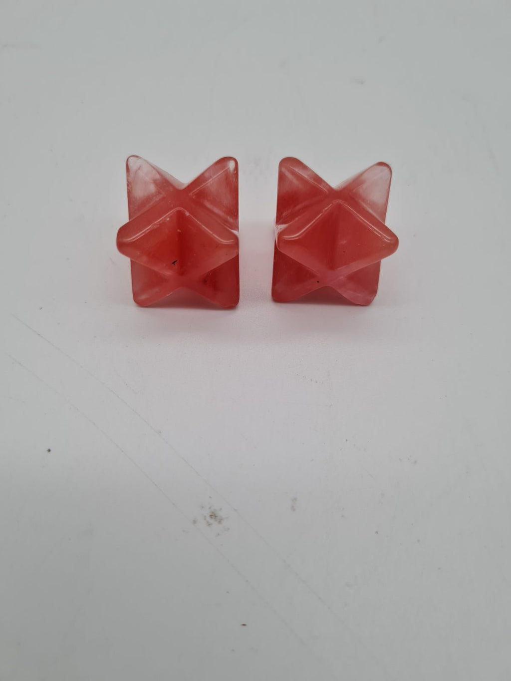 Merkaba red Star Decorative Stones — photograph 2