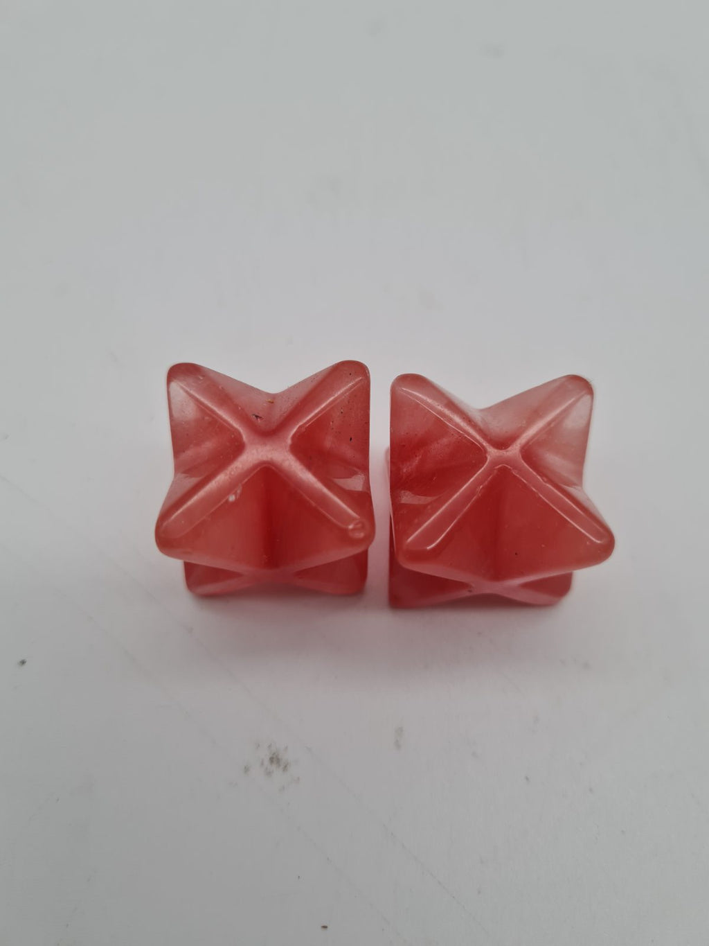 Merkaba red Star Decorative Stones — photograph 1
