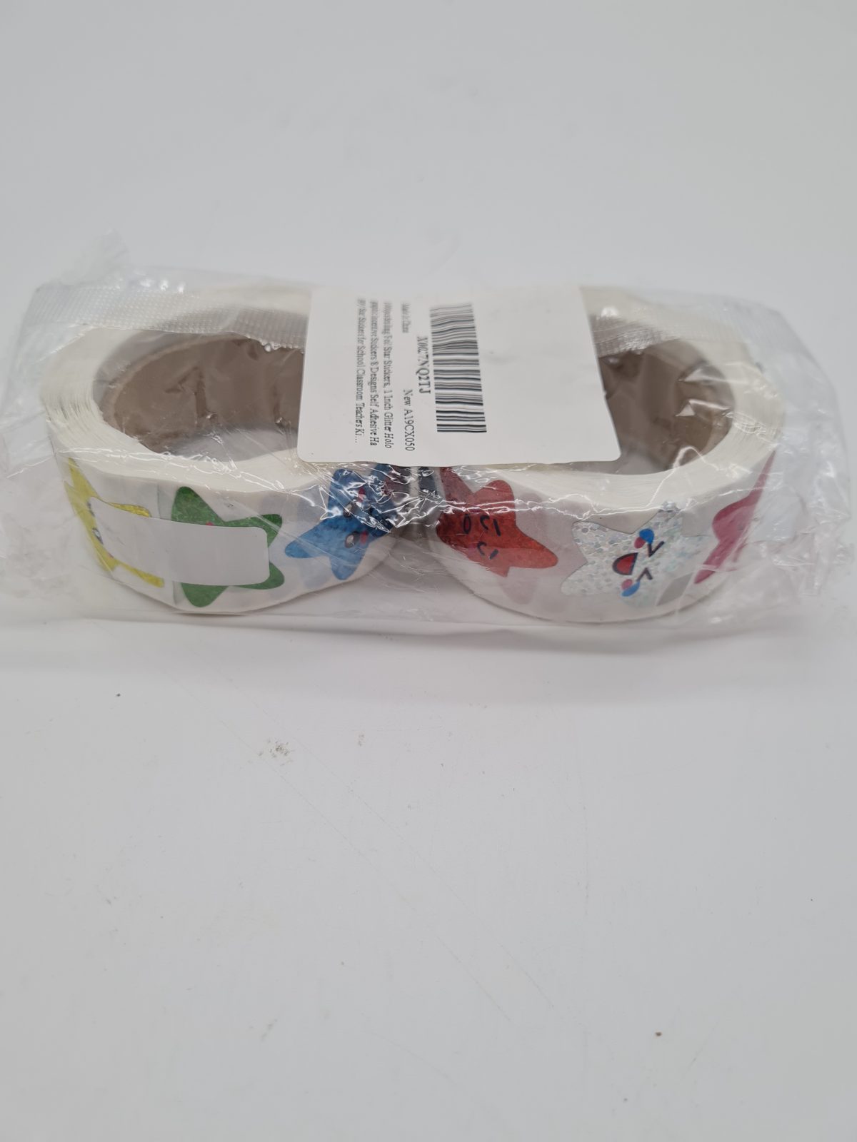 Two Rolls of Holographic Star Stickers — photograph 3