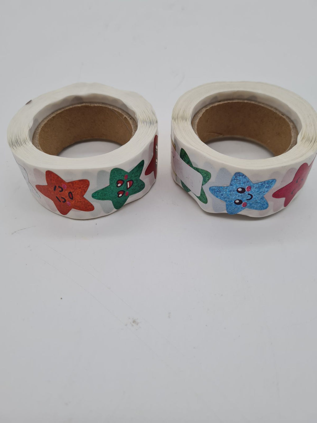 Two Rolls of Holographic Star Stickers — photograph 2