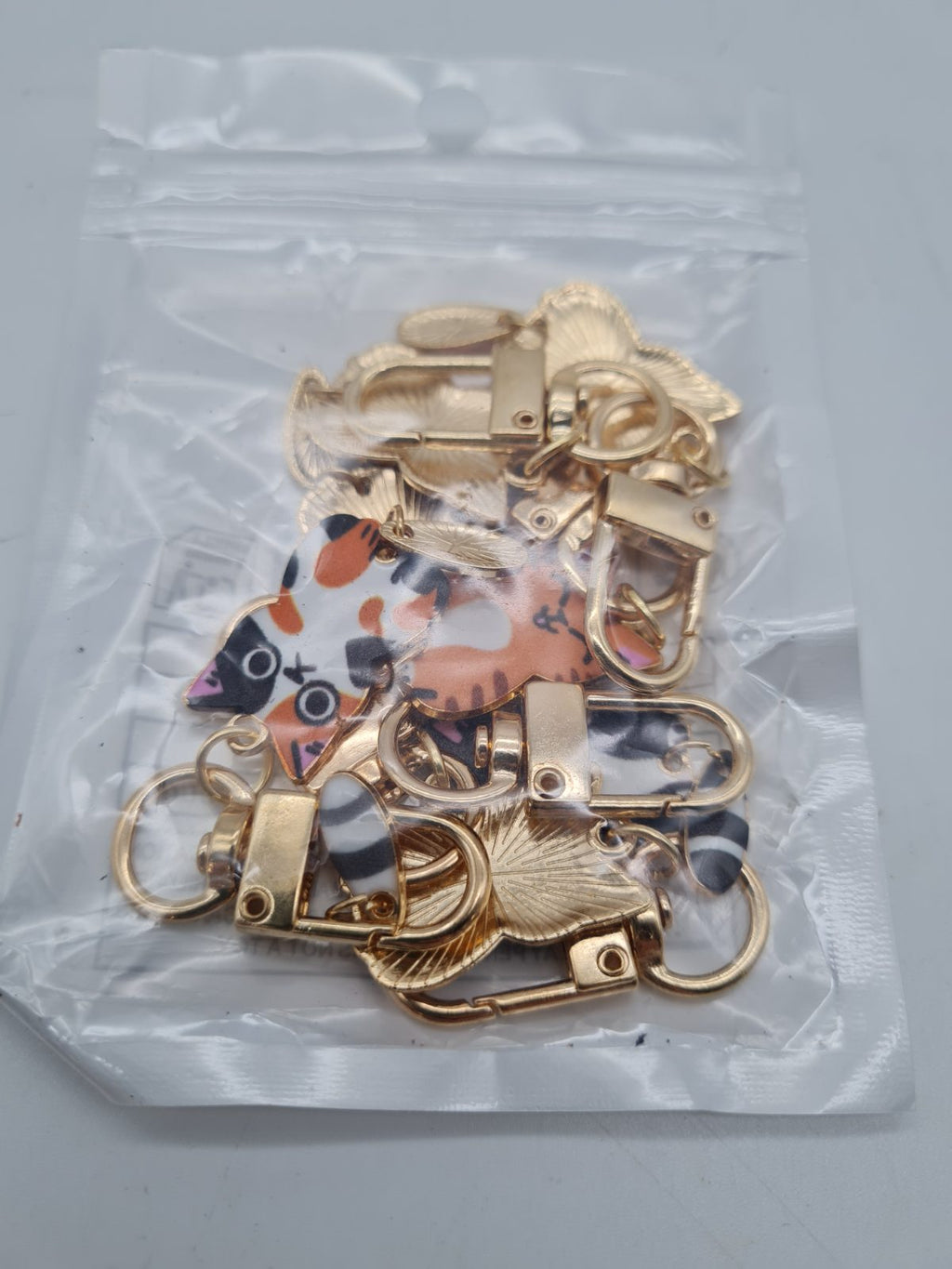 Set of 7 Cat Keyrings — photograph 4