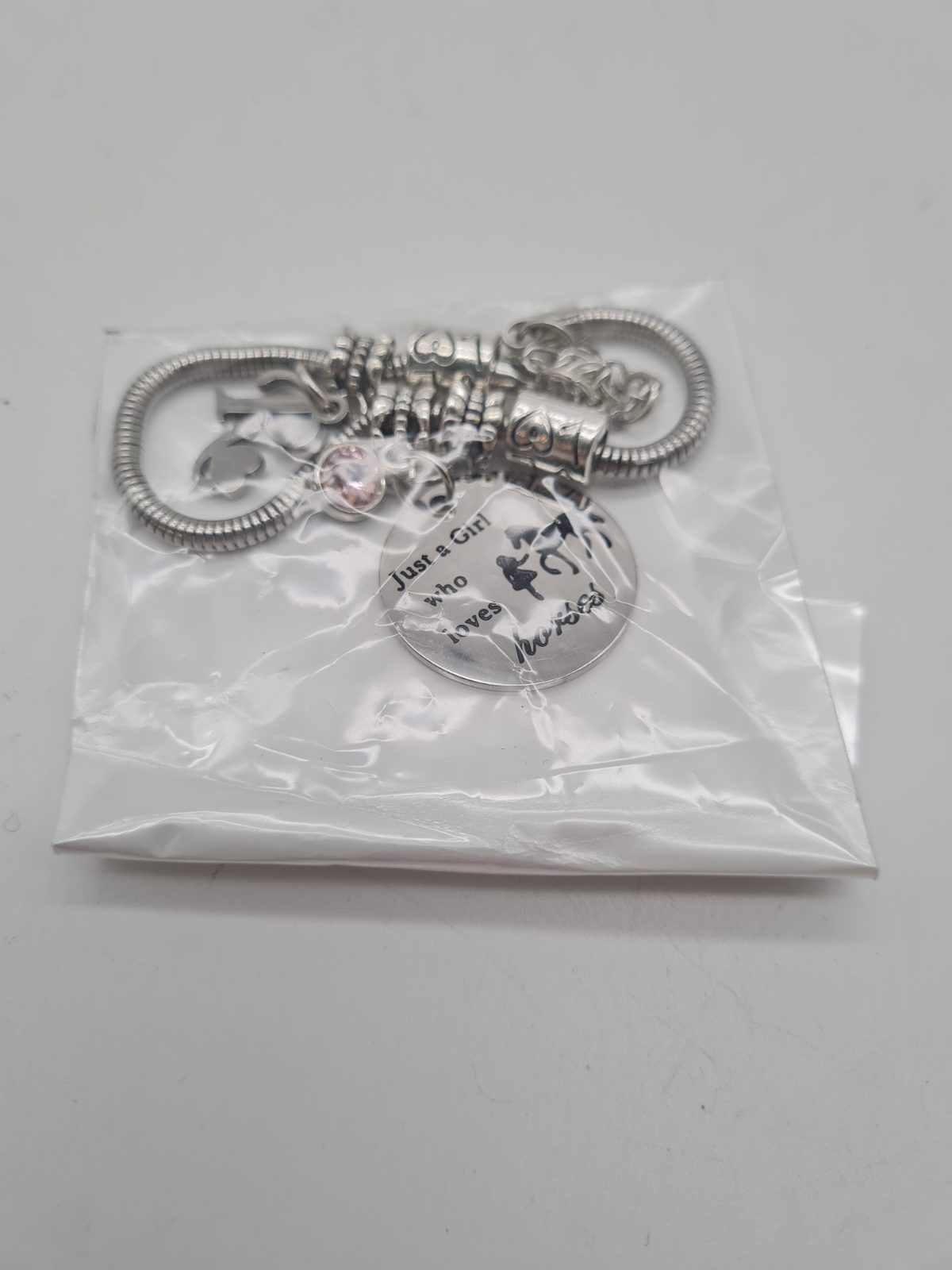 Horse-Themed Charm Bracelet — photograph 2