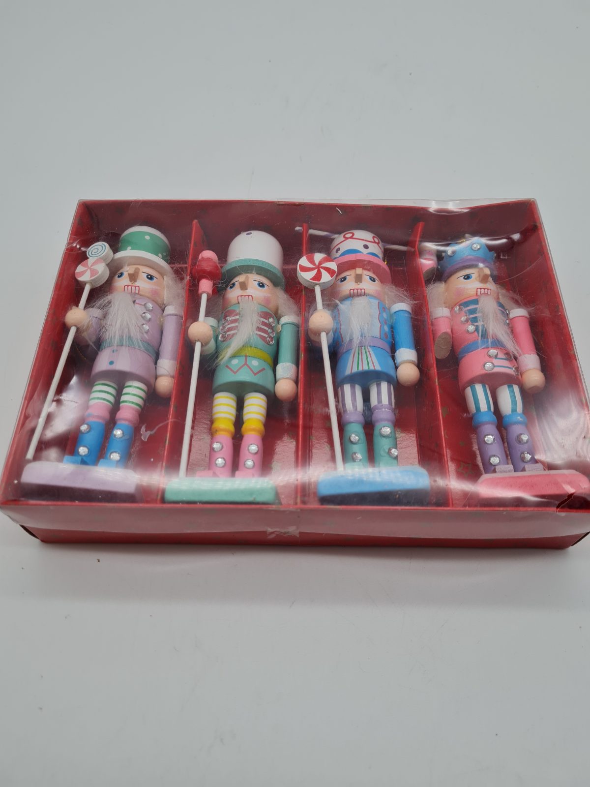 Set of 4 Christmas Nutcracker Decorations — photograph 2