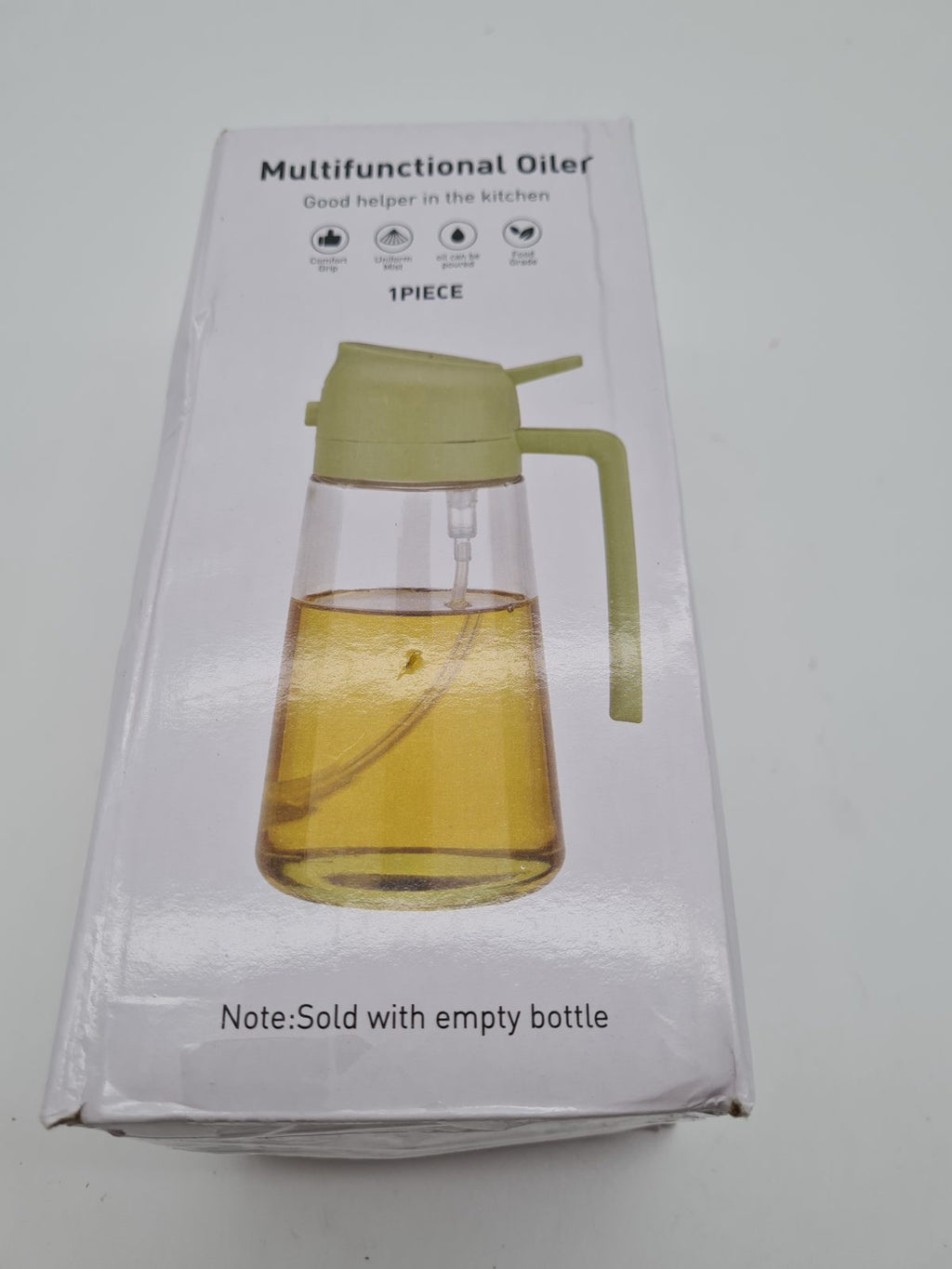 2-in-1 Cooking Oil Dispenser and Sprayer Bottle — photograph 3