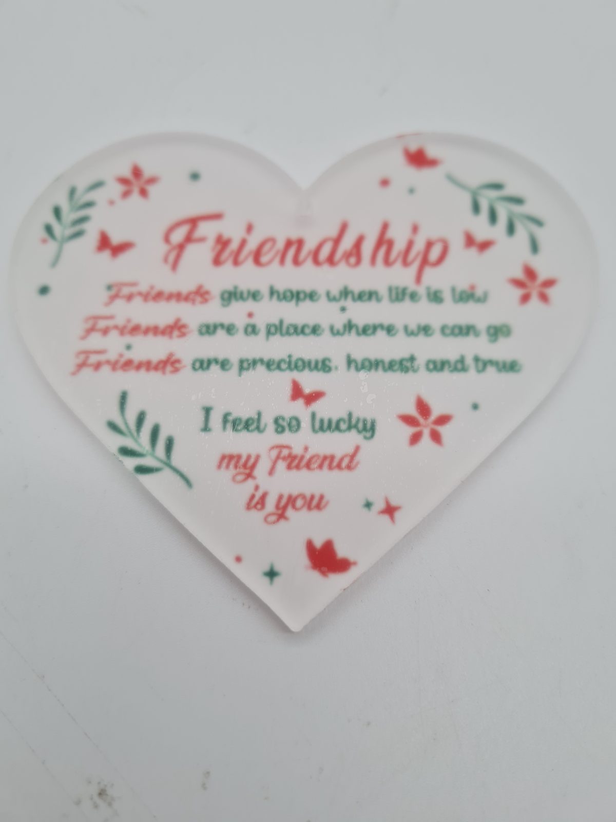 Friendship Heart Ornament VPN-393 — photograph 1