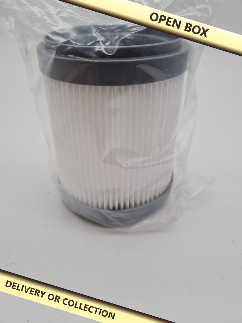Air Purifier HEPA Activated Carbon Filter for EJ-JHQ01 — photograph 1 — Open box; auction delivery information shown on image