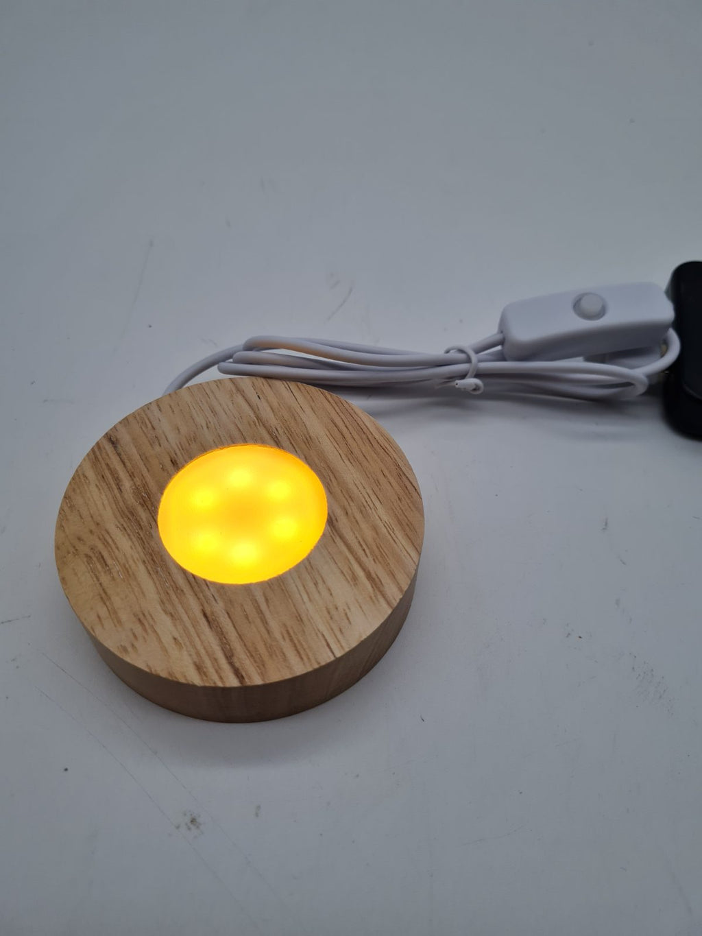 Pair of USB LED Puck Lights — photograph 1