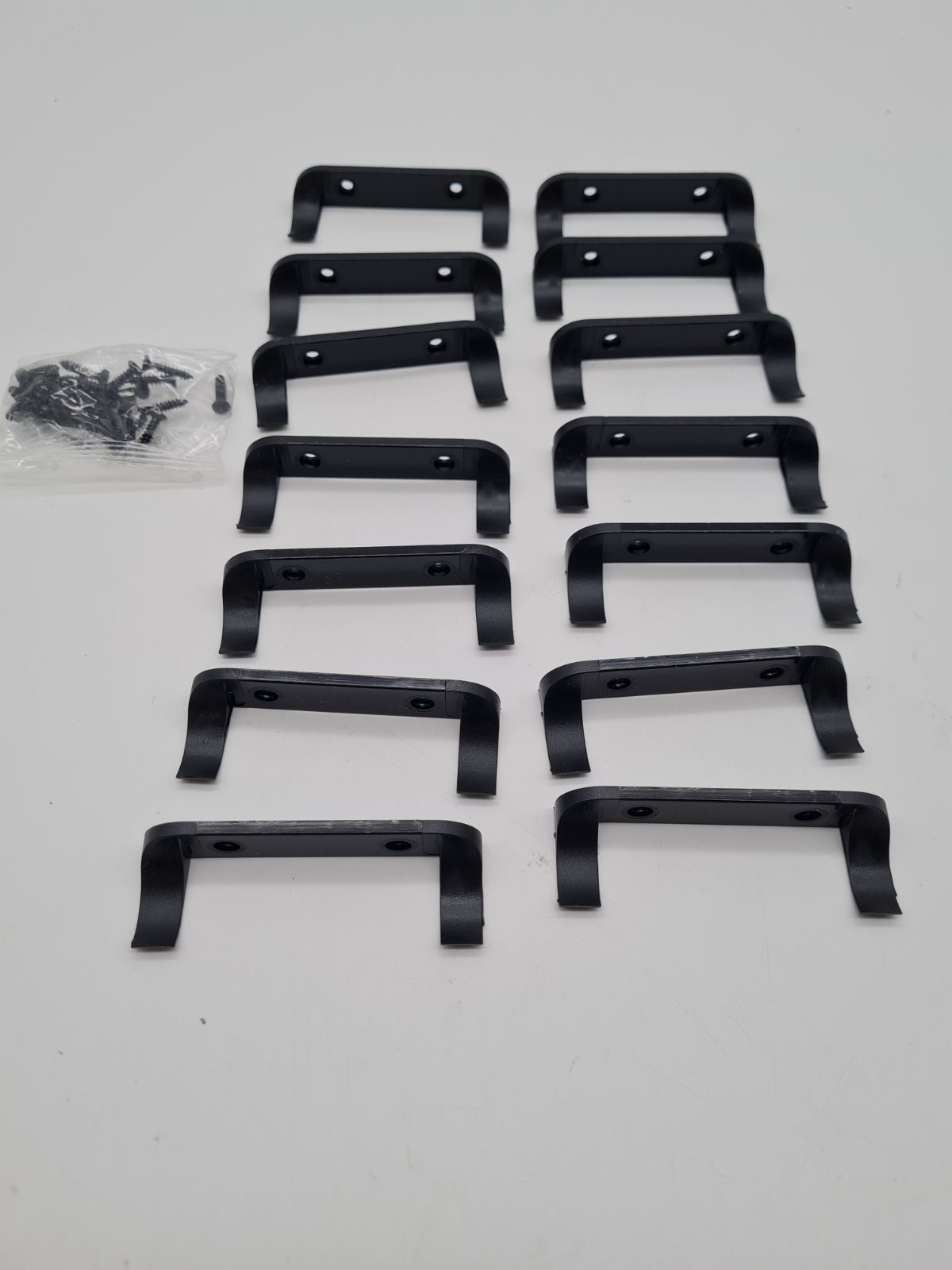 14-Piece Toy Car Display Wall Mount Bracket Set — photograph 1