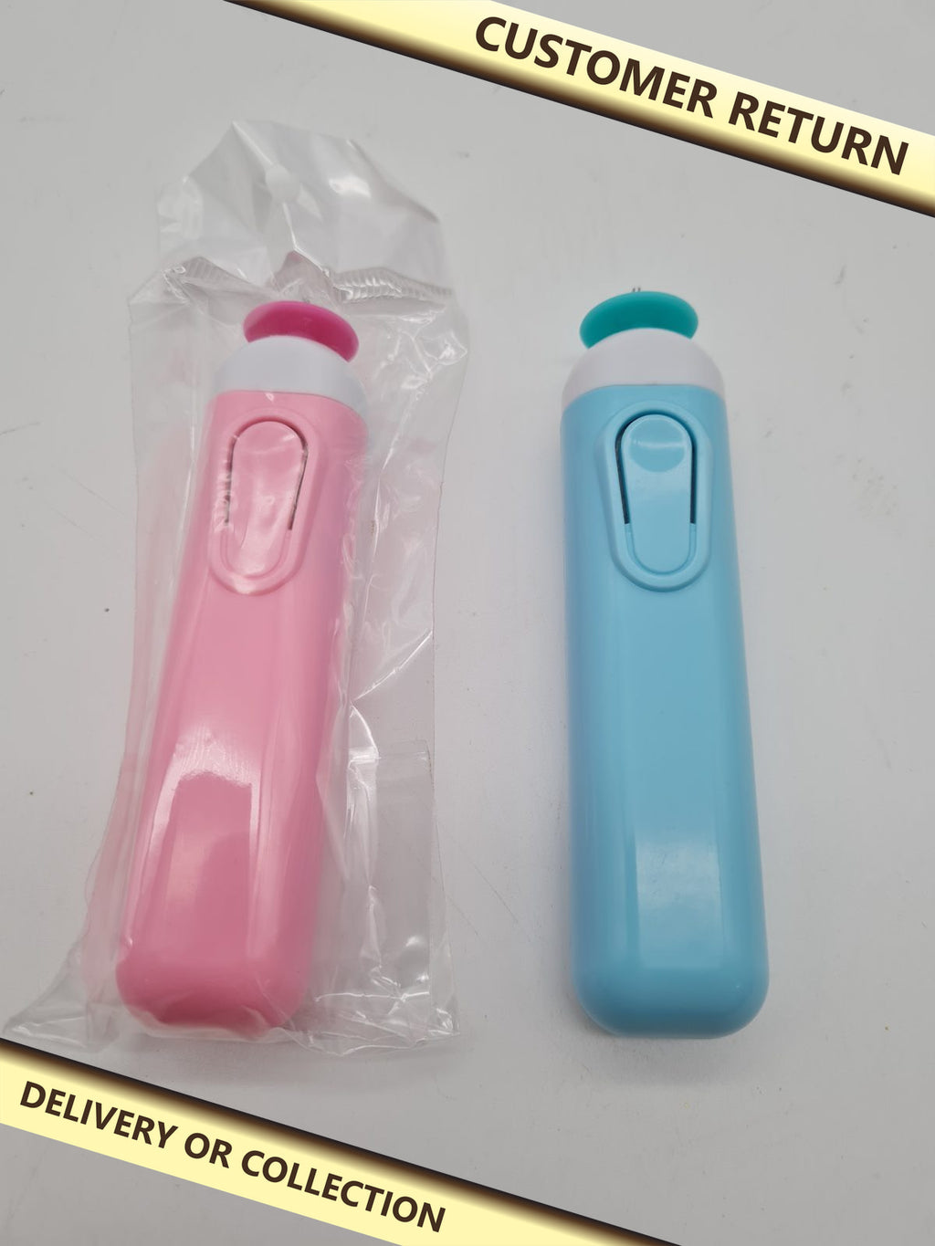 Set of 2 Electric Paper Quilling Pens — photograph 1 — Customer return; auction delivery information shown on image
