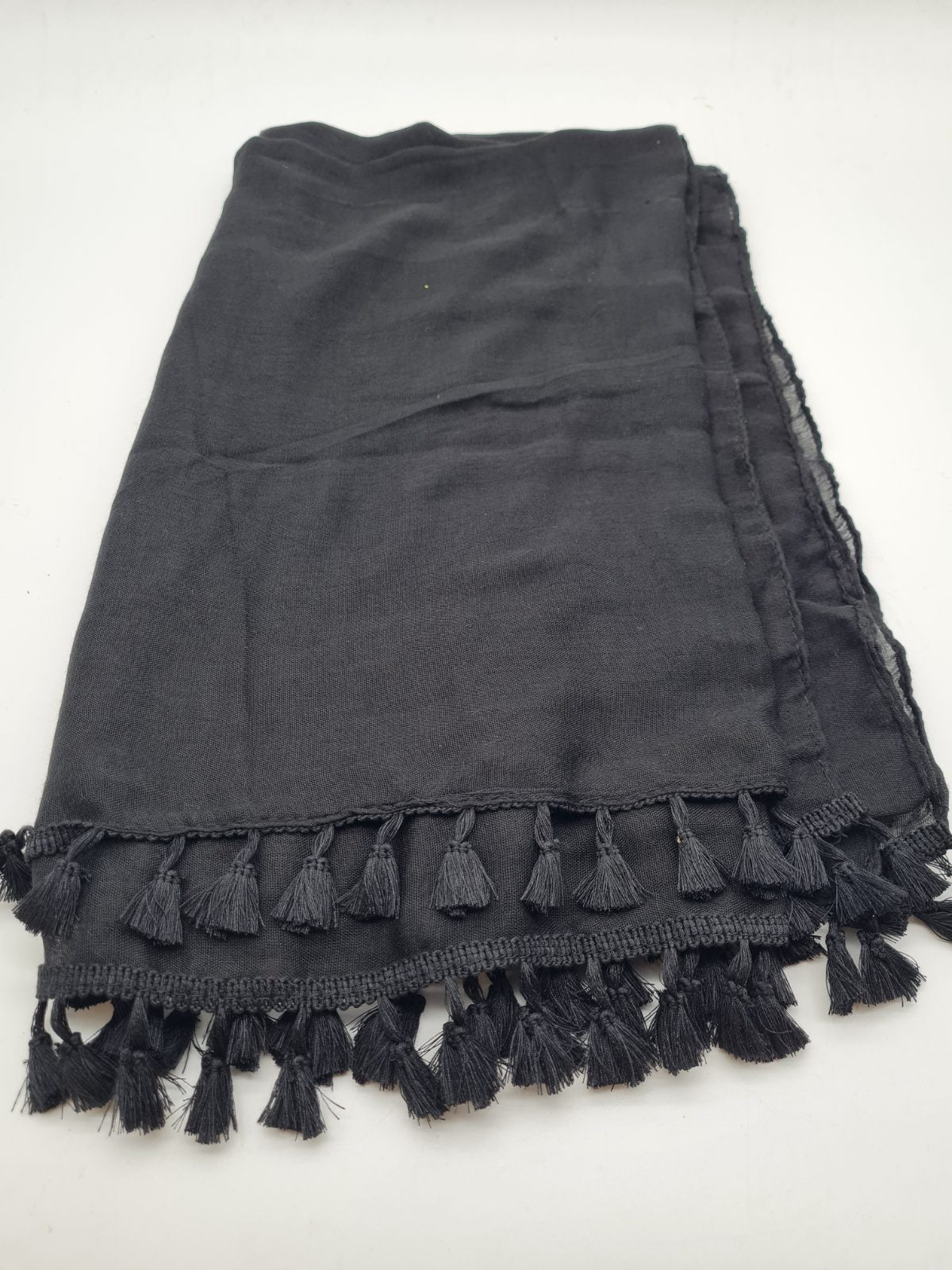 Tasselled Mesh Sarong Cover-Up — photograph 2