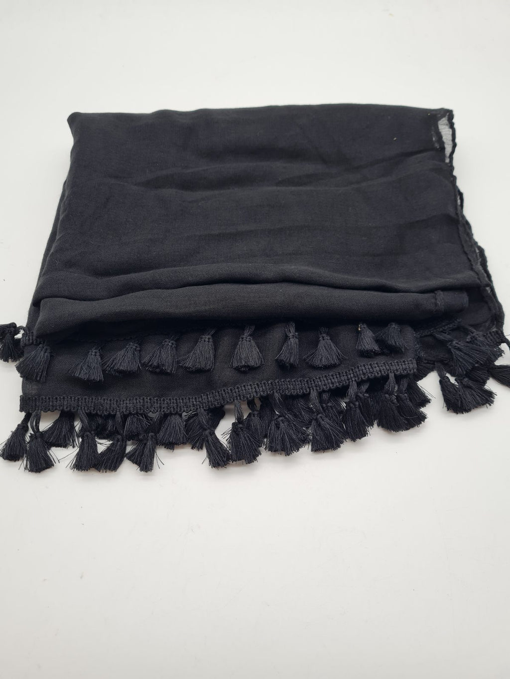 Tasselled Mesh Sarong Cover-Up — photograph 1