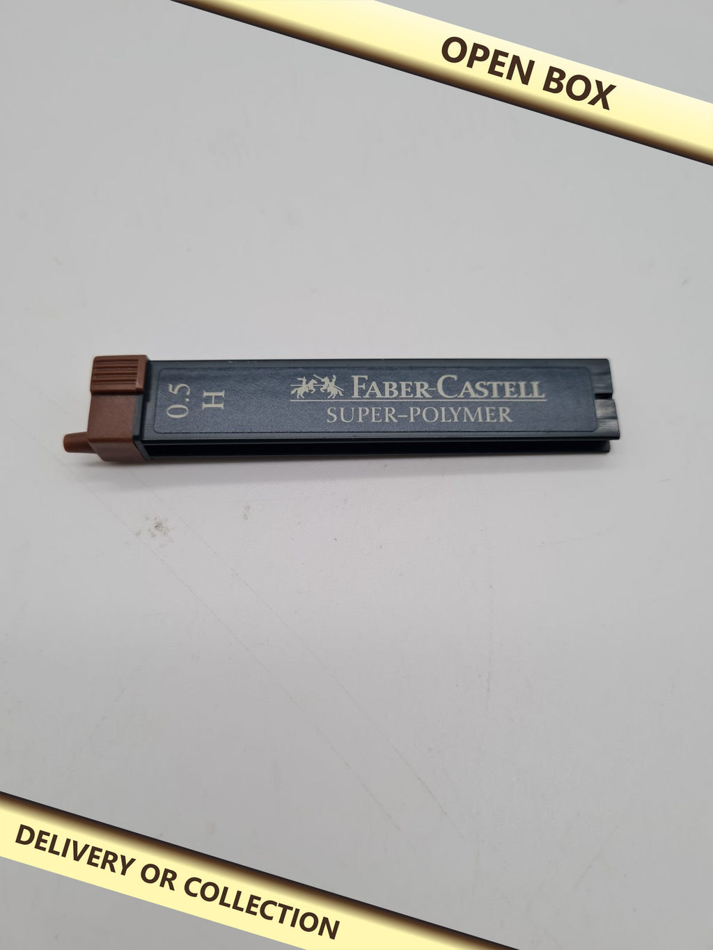 Mechanical Pencil Lead Refills 0.5 mm H — photograph 1 — Open box; auction delivery information shown on image