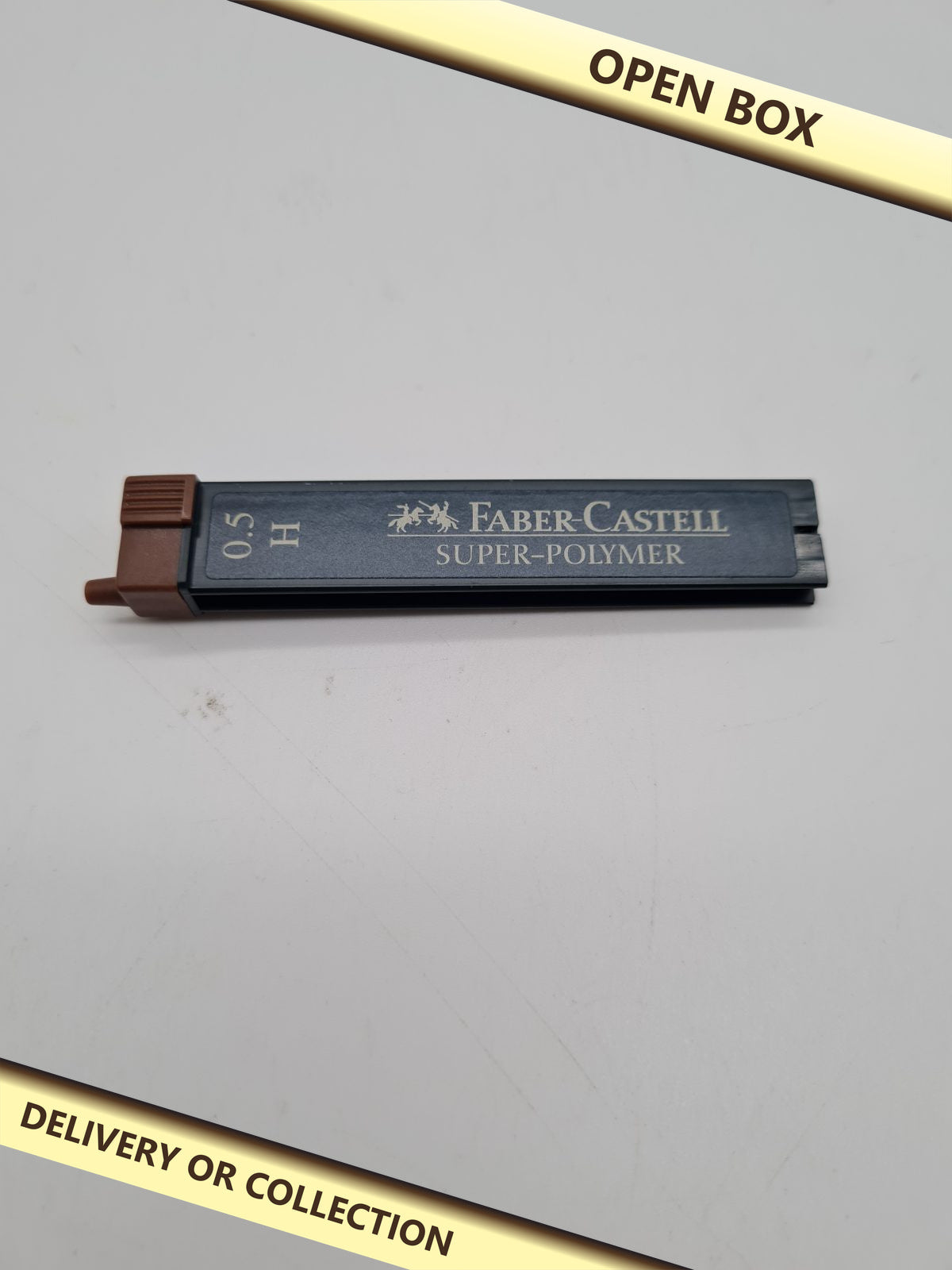 Mechanical Pencil Lead Refills 0.5 mm H — photograph 1 — Open box; auction delivery information shown on image