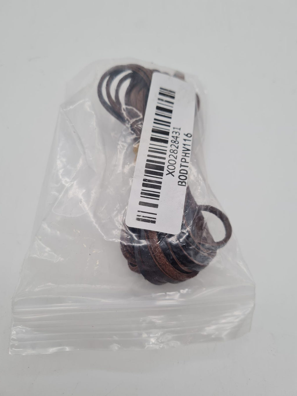 Flat Leather Lacing Cord — photograph 3