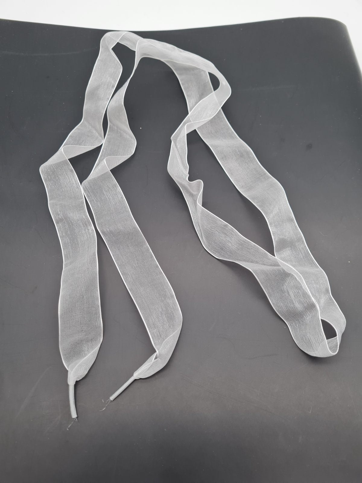 Two Pairs of Sheer Ribbon Shoelaces — photograph 2