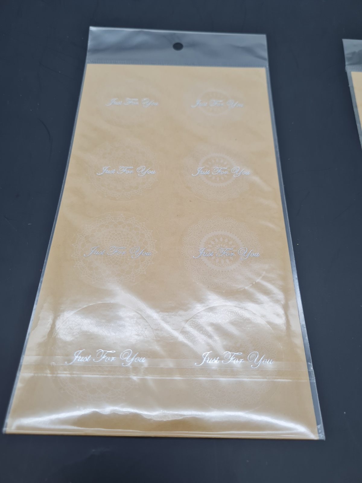 Decorative gift and craft stickers, 3 sheets — photograph 3