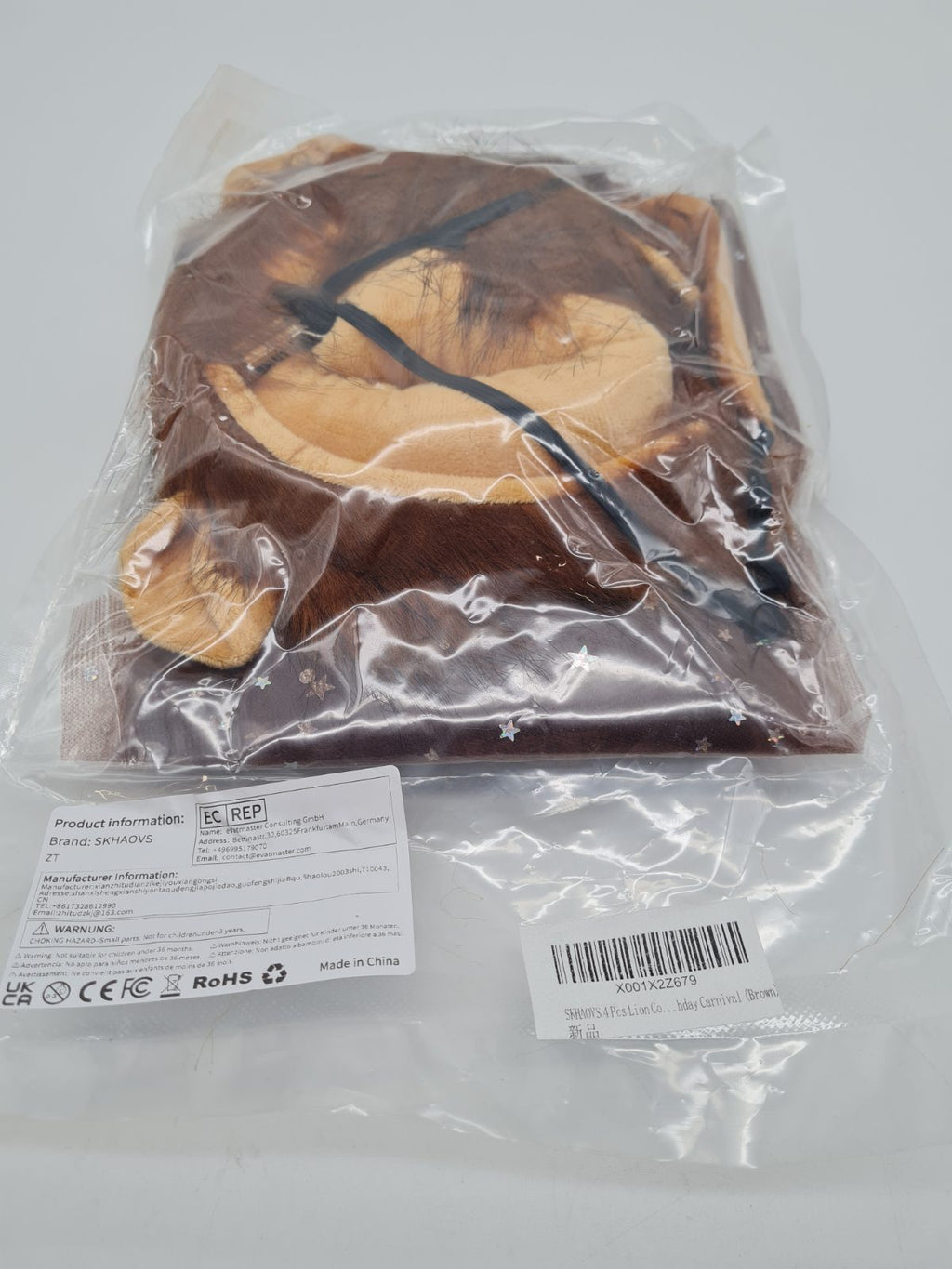 Lion Fancy Dress Costume Accessory Set — photograph 3