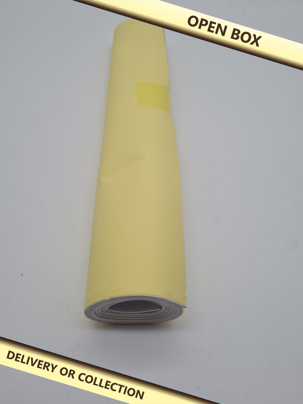 Toilet cistern condensation liner — photograph 1 — Open box; auction delivery information shown on image