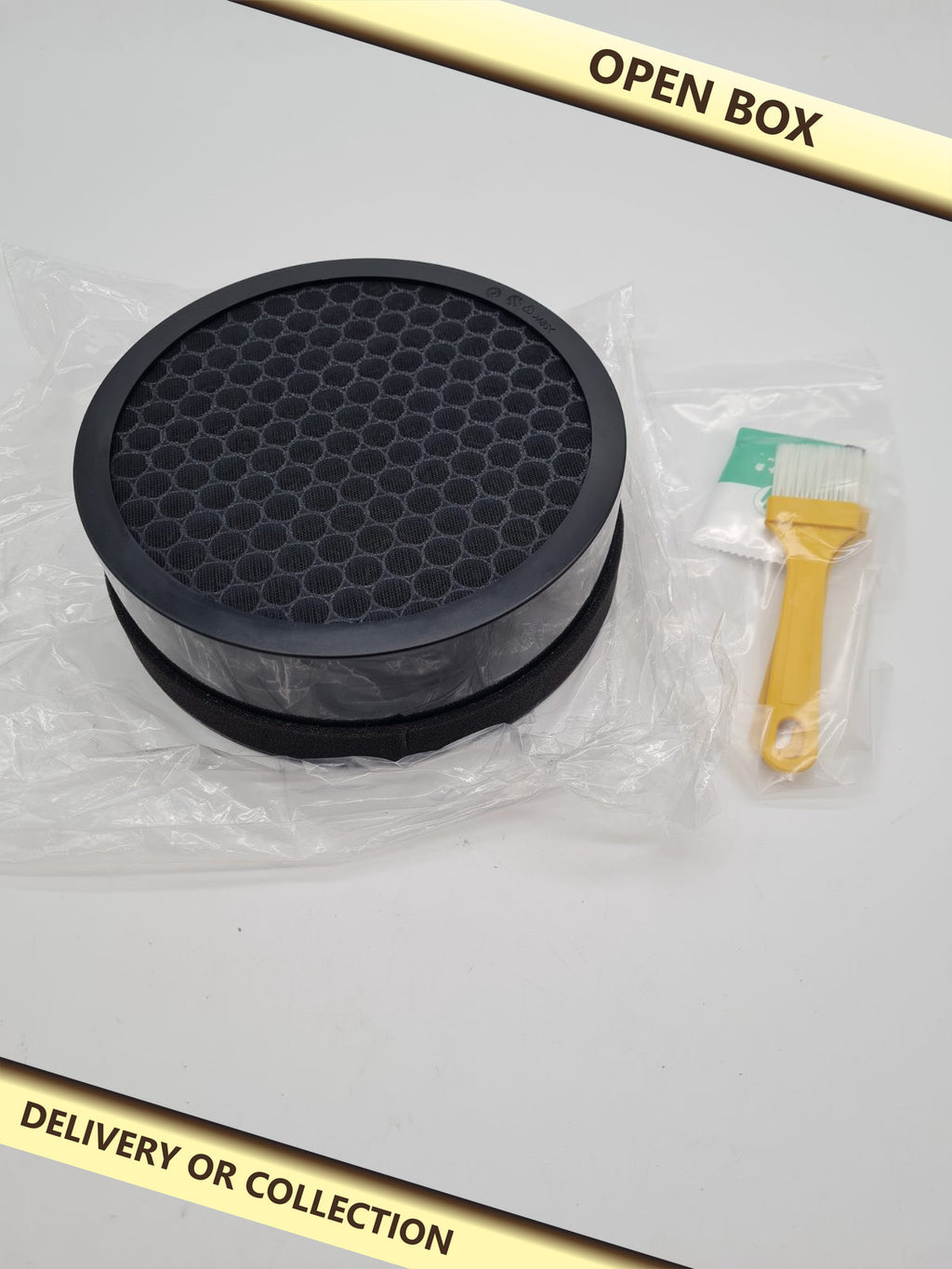 Air Purifier Replacement Filter UK-H102-1 — photograph 1 — Open box; auction delivery information shown on image