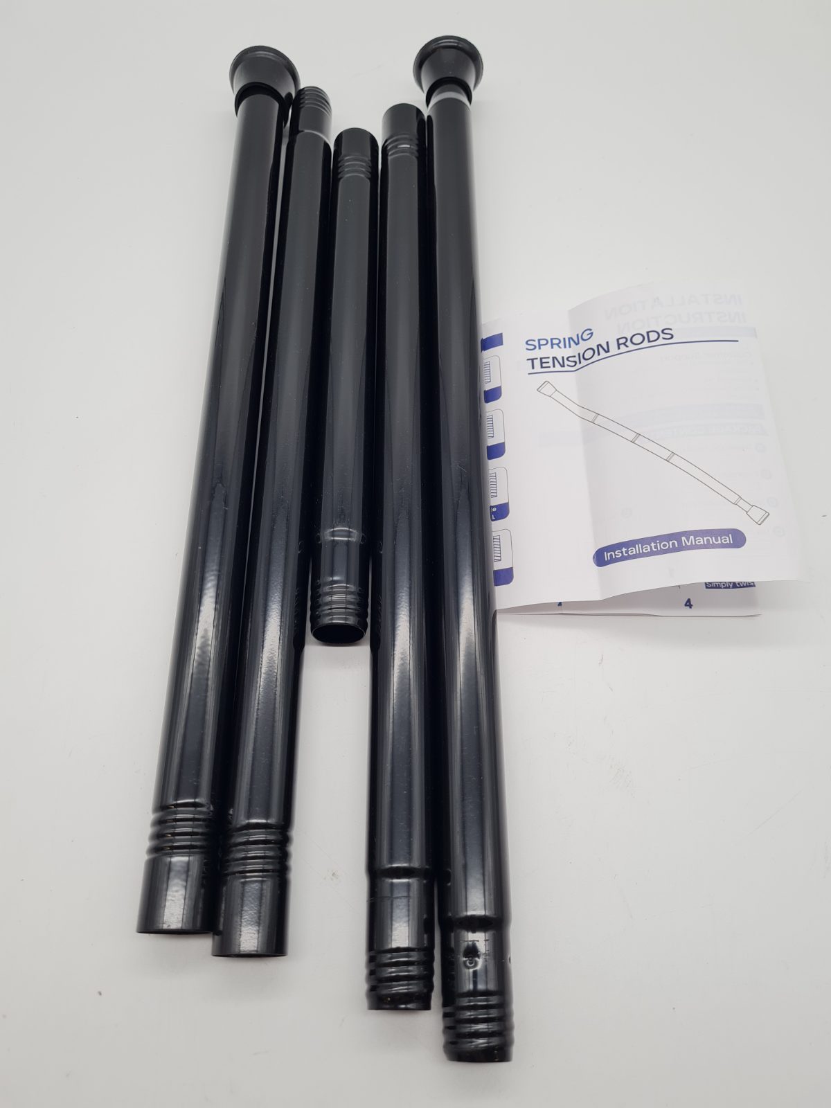 Modular Spring Tension shower curtain rail — photograph 1