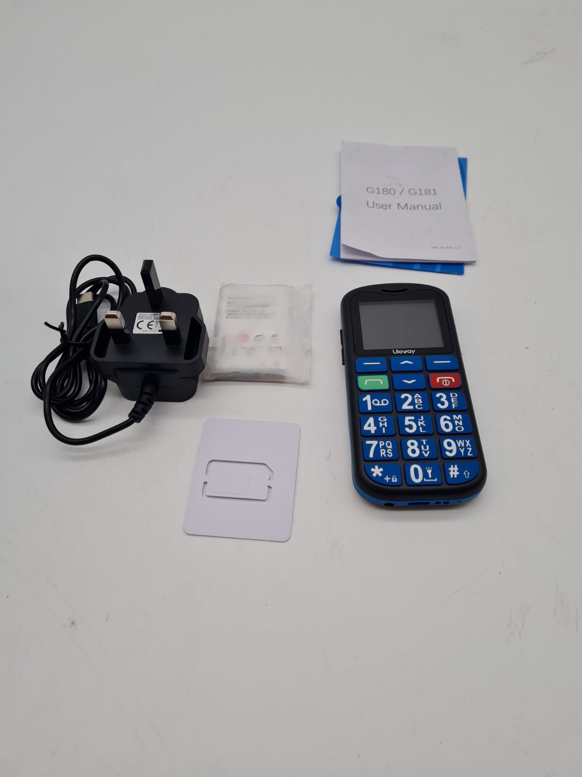 Large-Button Mobile Phone Uleway G180 — photograph 3