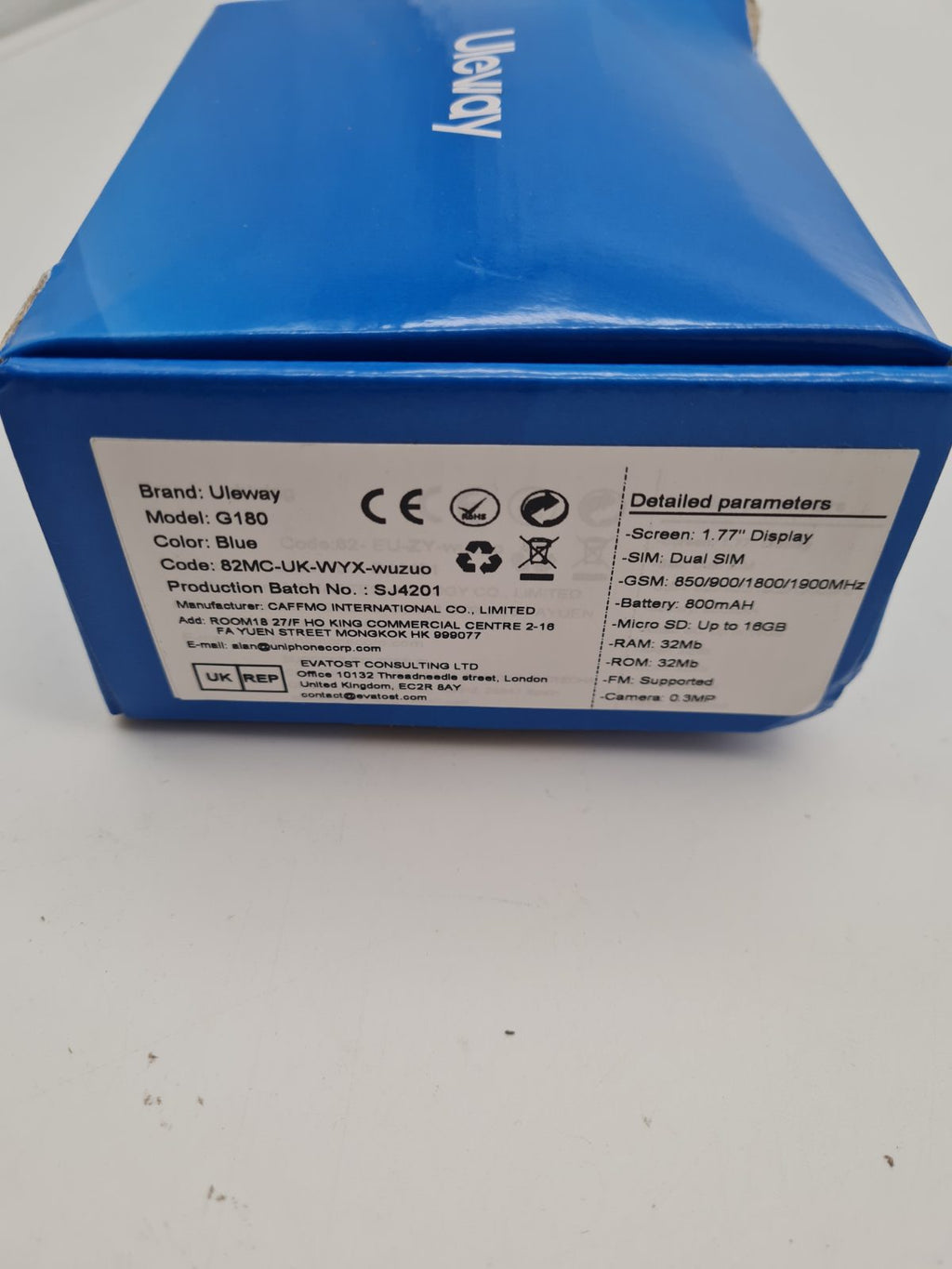 Large-Button Mobile Phone Uleway G180 — photograph 4