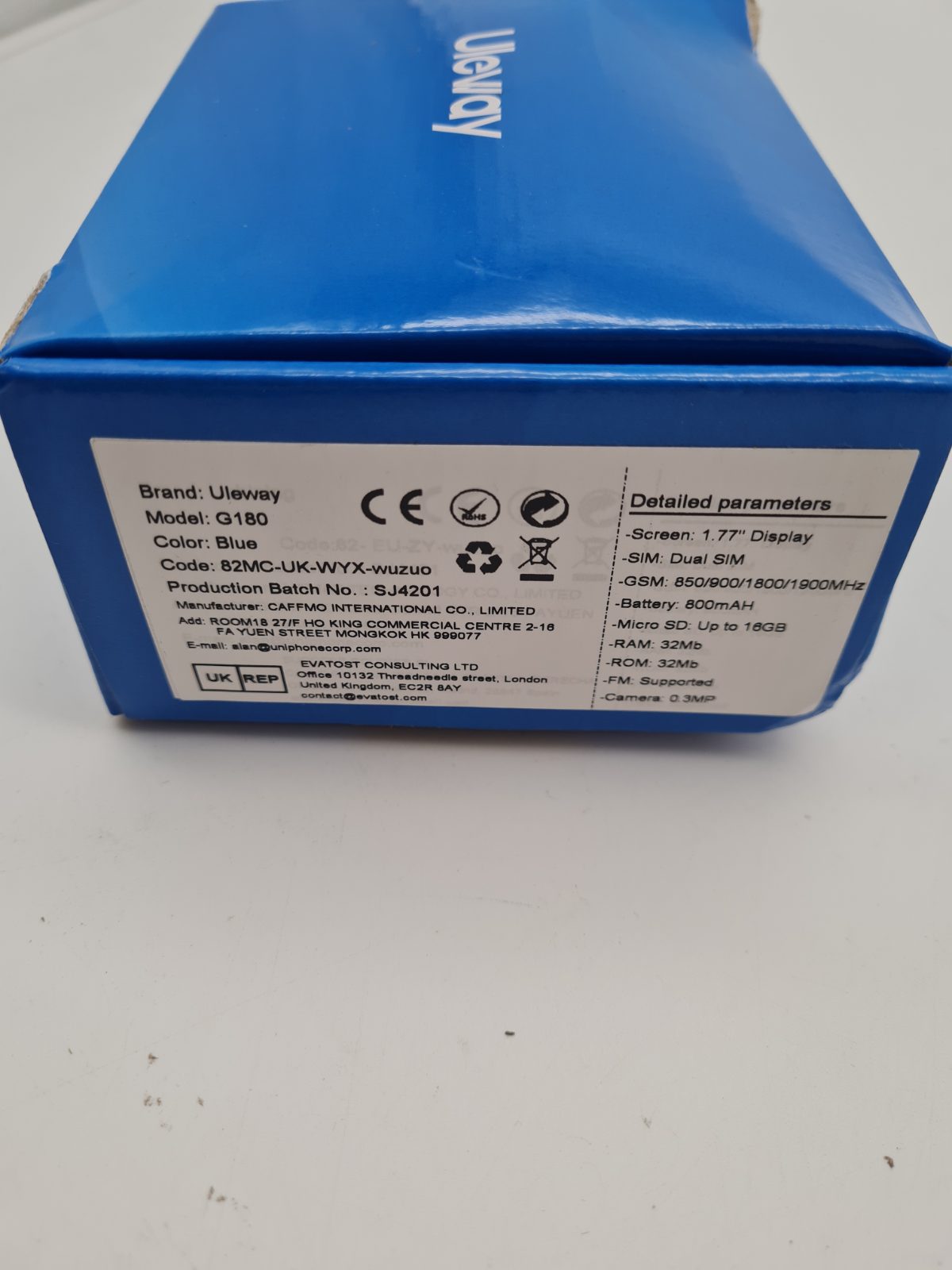 Large-Button Mobile Phone Uleway G180 — photograph 4