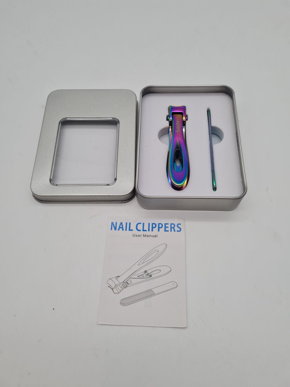 Aikong Nail Clipper and Nail File Set — photograph 3