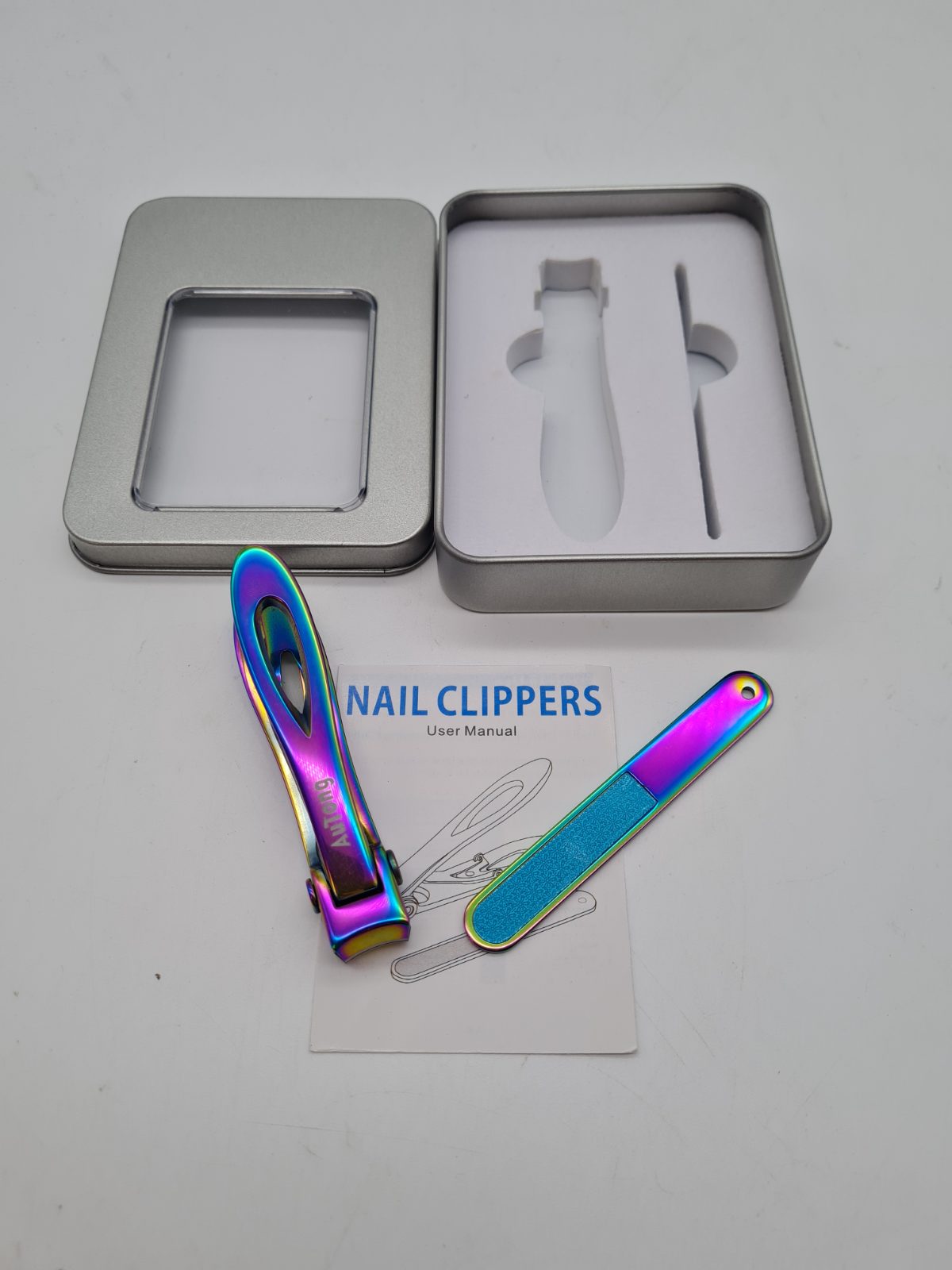 Aikong Nail Clipper and Nail File Set — photograph 1