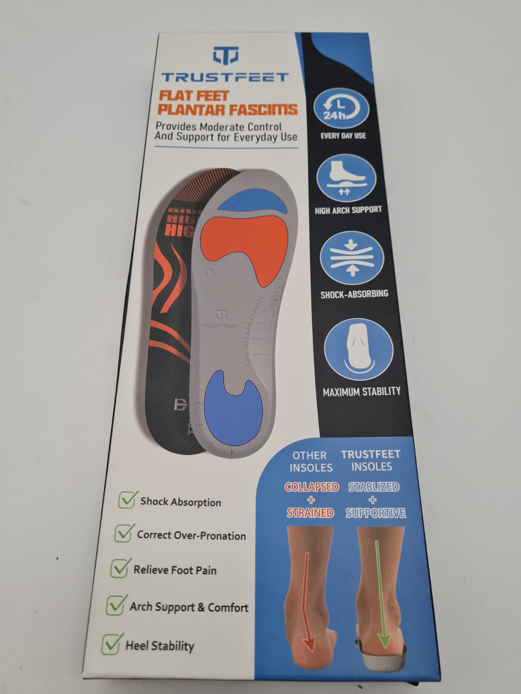 Arch Support Insoles Size XL — photograph 3