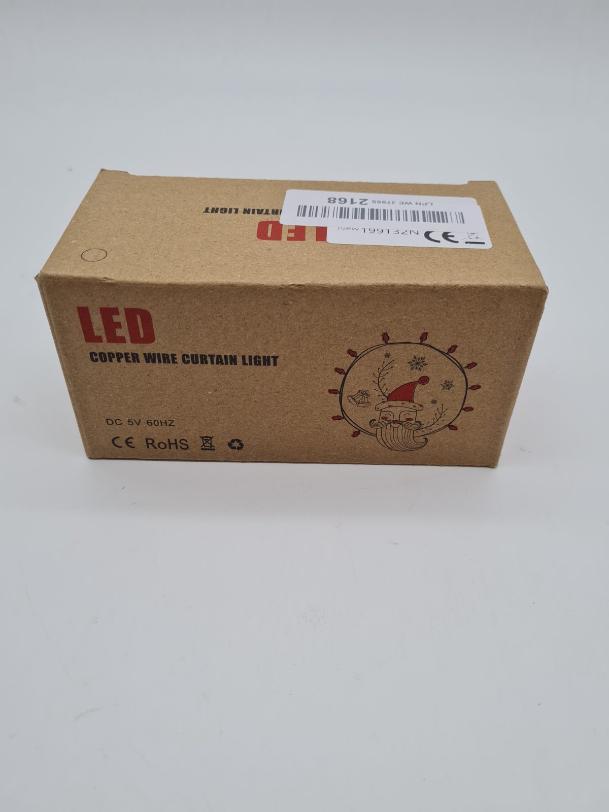 USB LED Copper Wire Curtain Lights with Remote Control — photograph 2