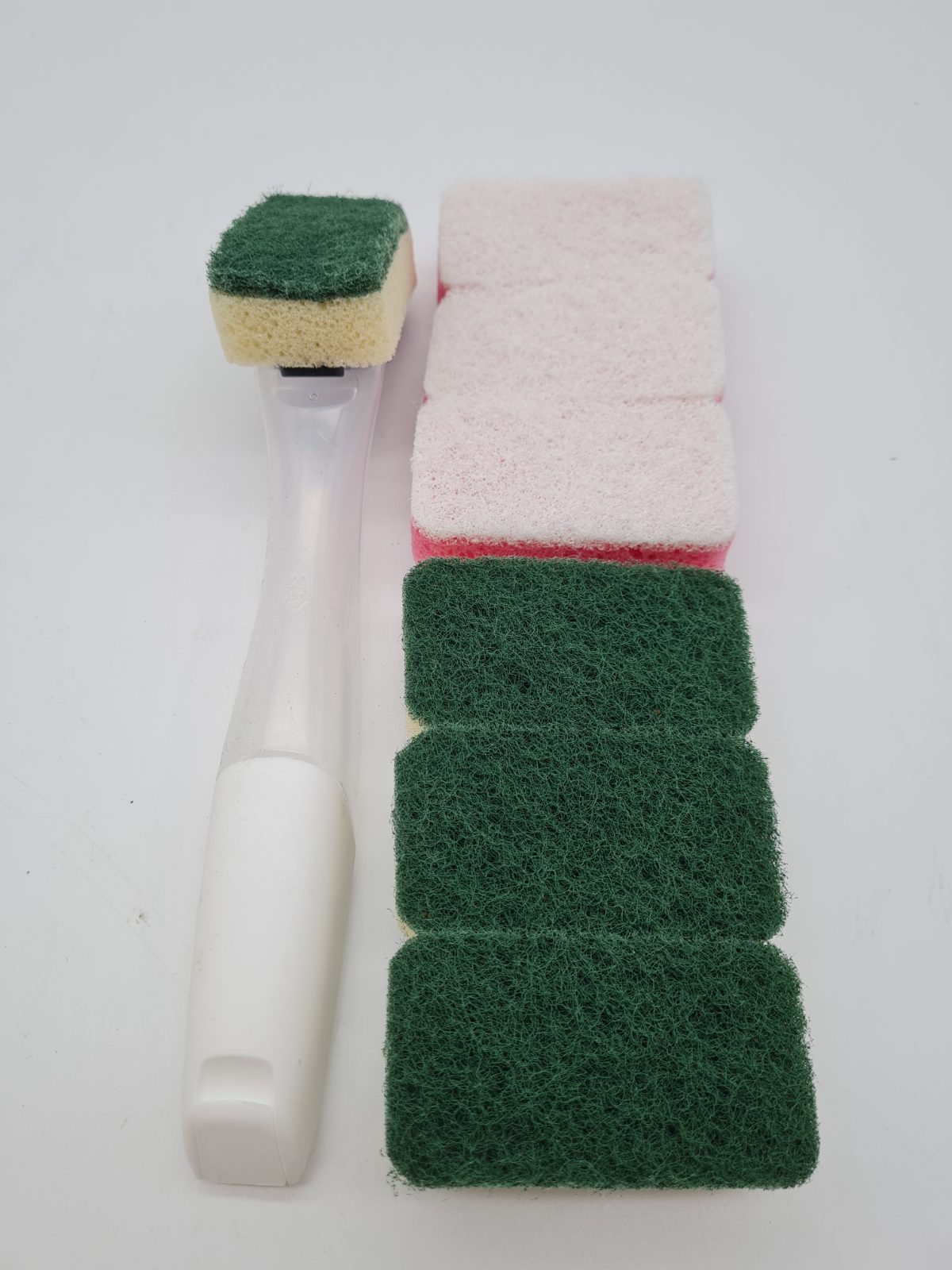 Fillable Washing-Up Sponge Handle Starter Pack with 6 Refills – Dishmatic Essentials — photograph 3