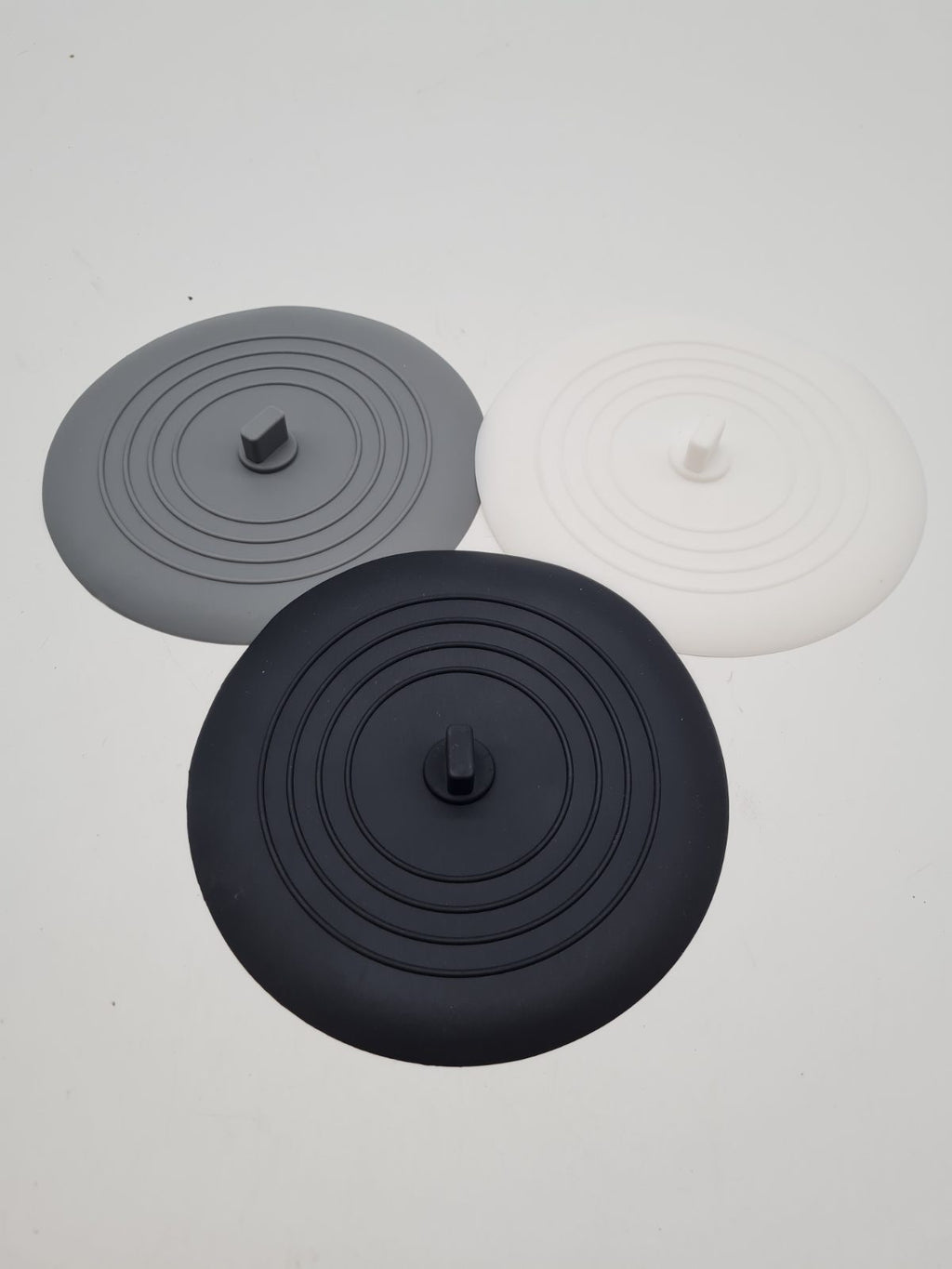 Set of 3 Silicone Drain Plugs — photograph 1