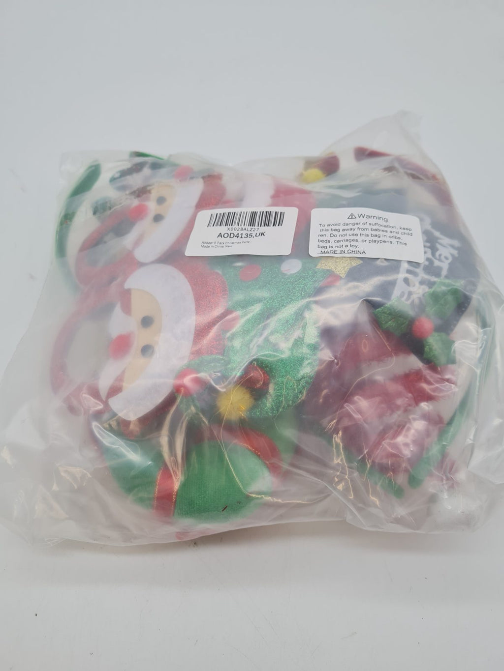 Christmas novelty glasses and headbands set — photograph 4