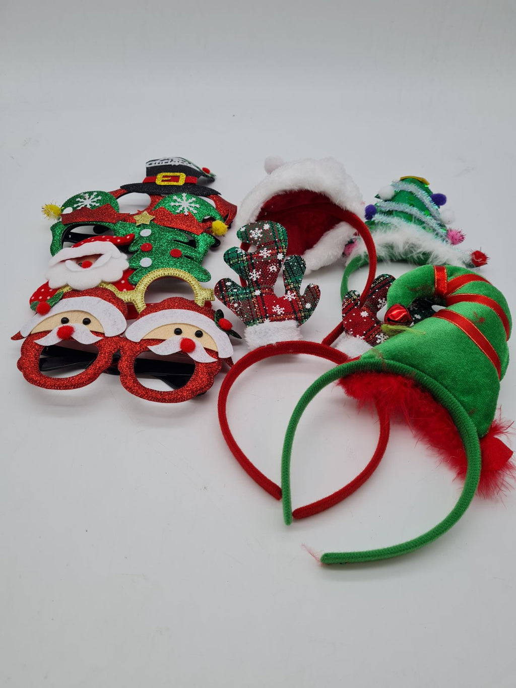Christmas novelty glasses and headbands set — photograph 1