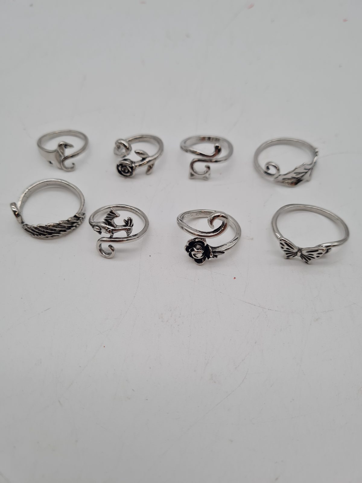 5 packs of 8-Piece Adjustable Crochet Tension Ring Set — photograph 1
