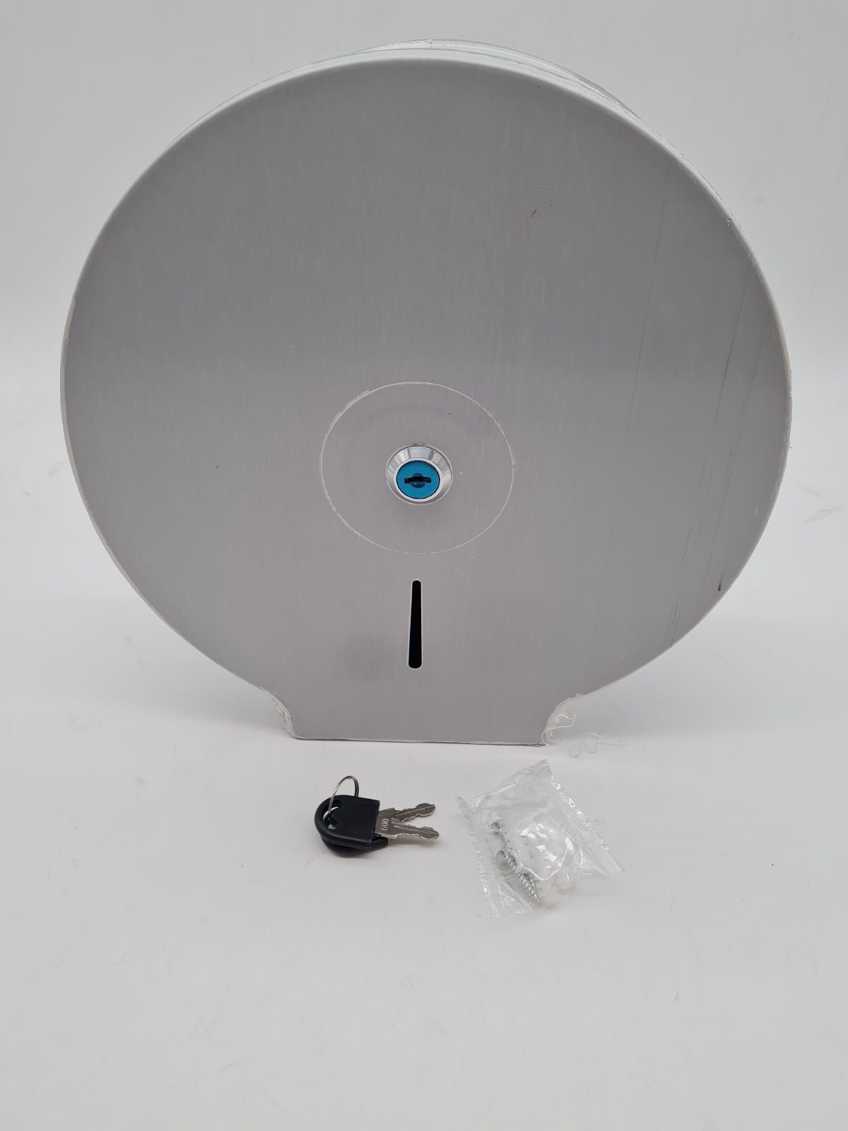 Lockable Jumbo Toilet Roll Dispenser — photograph 2