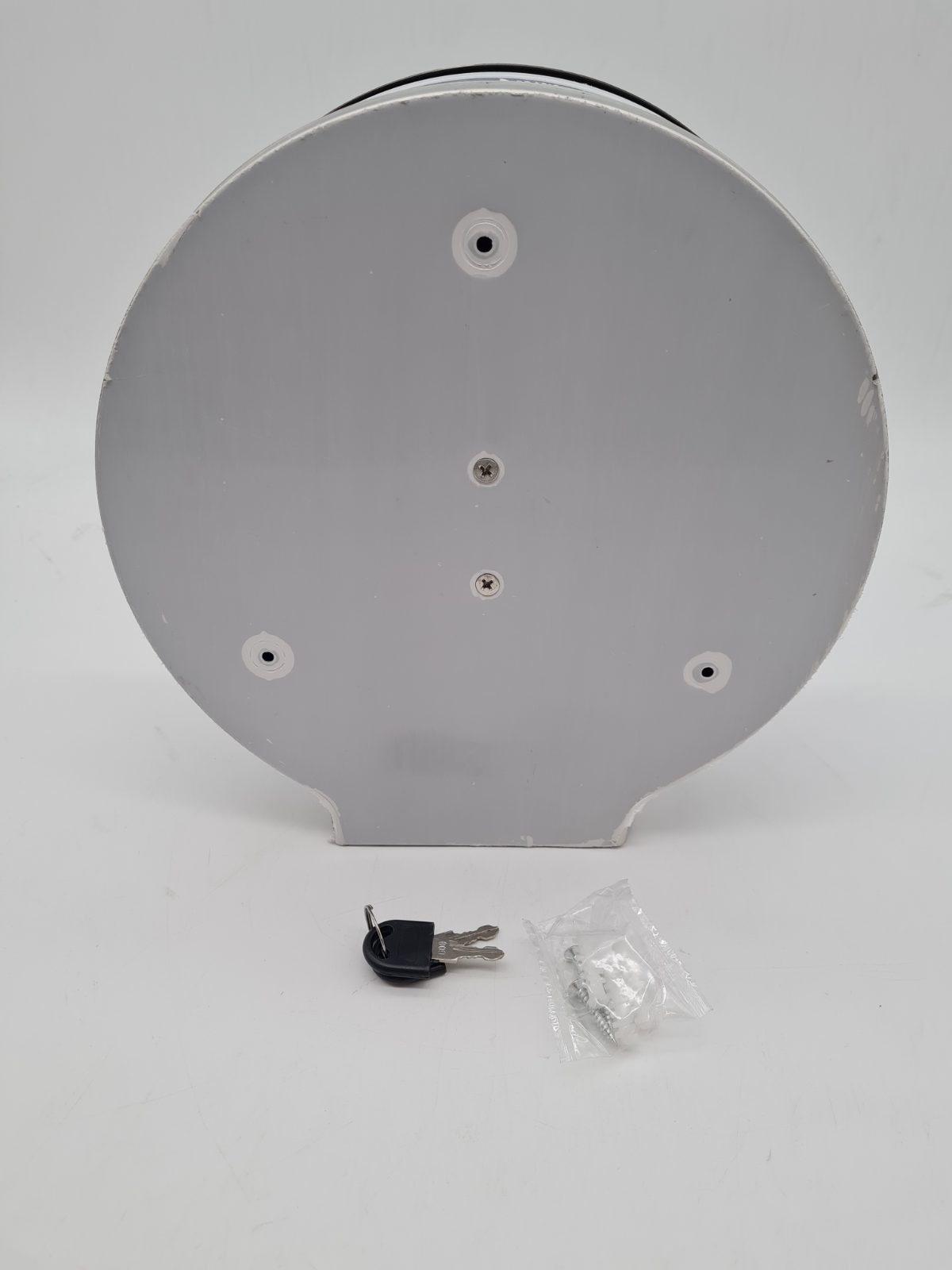 Lockable Jumbo Toilet Roll Dispenser â€” photograph 3