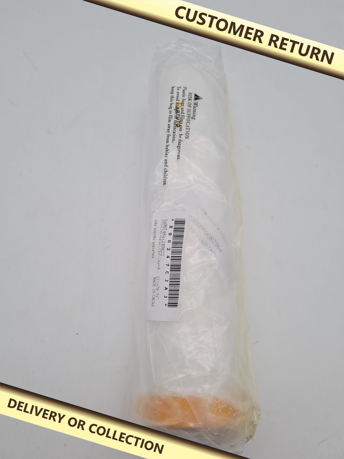 Pre-Taped Masking Film Roll 200cm — photograph 1 — Customer return; auction delivery information shown on image