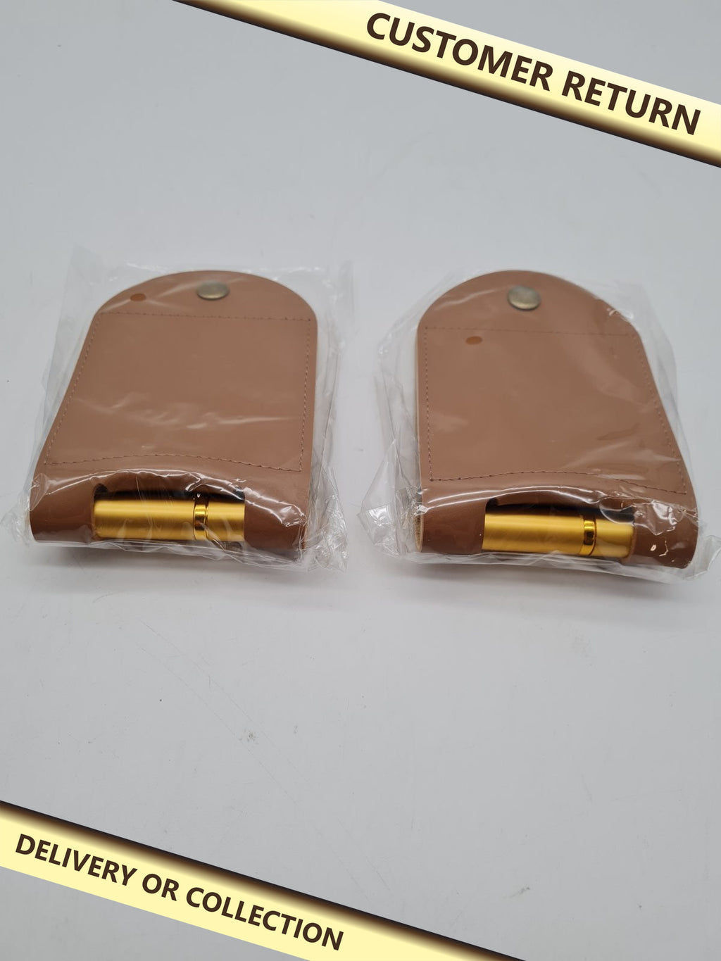 2-Piece Folding Travel Cribbage Board Set â€” photograph 1 — Customer return; auction delivery information shown on image
