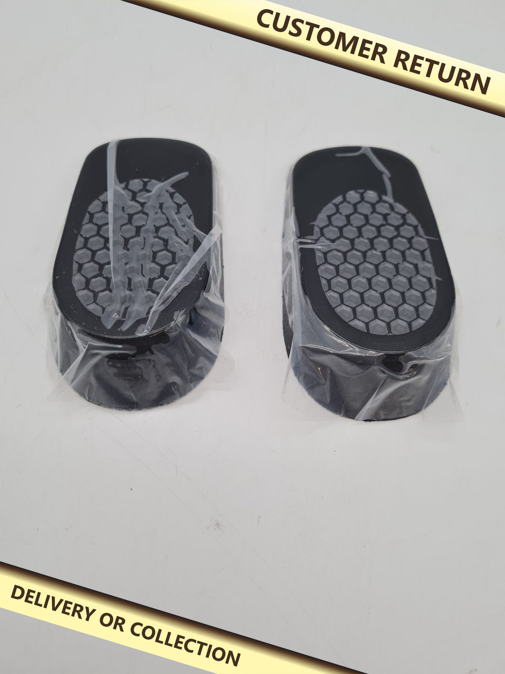 AHRLIC Heel Lift Shoe Inserts — photograph 1 — Customer return; auction delivery information shown on image