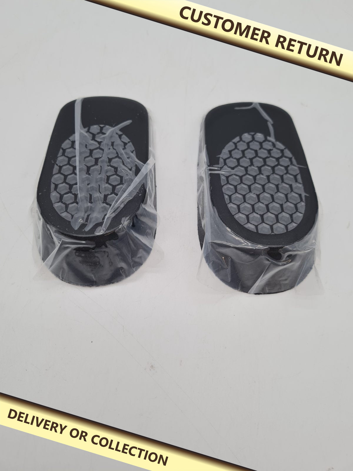 AHRLIC Heel Lift Shoe Inserts — photograph 1 — Customer return; auction delivery information shown on image