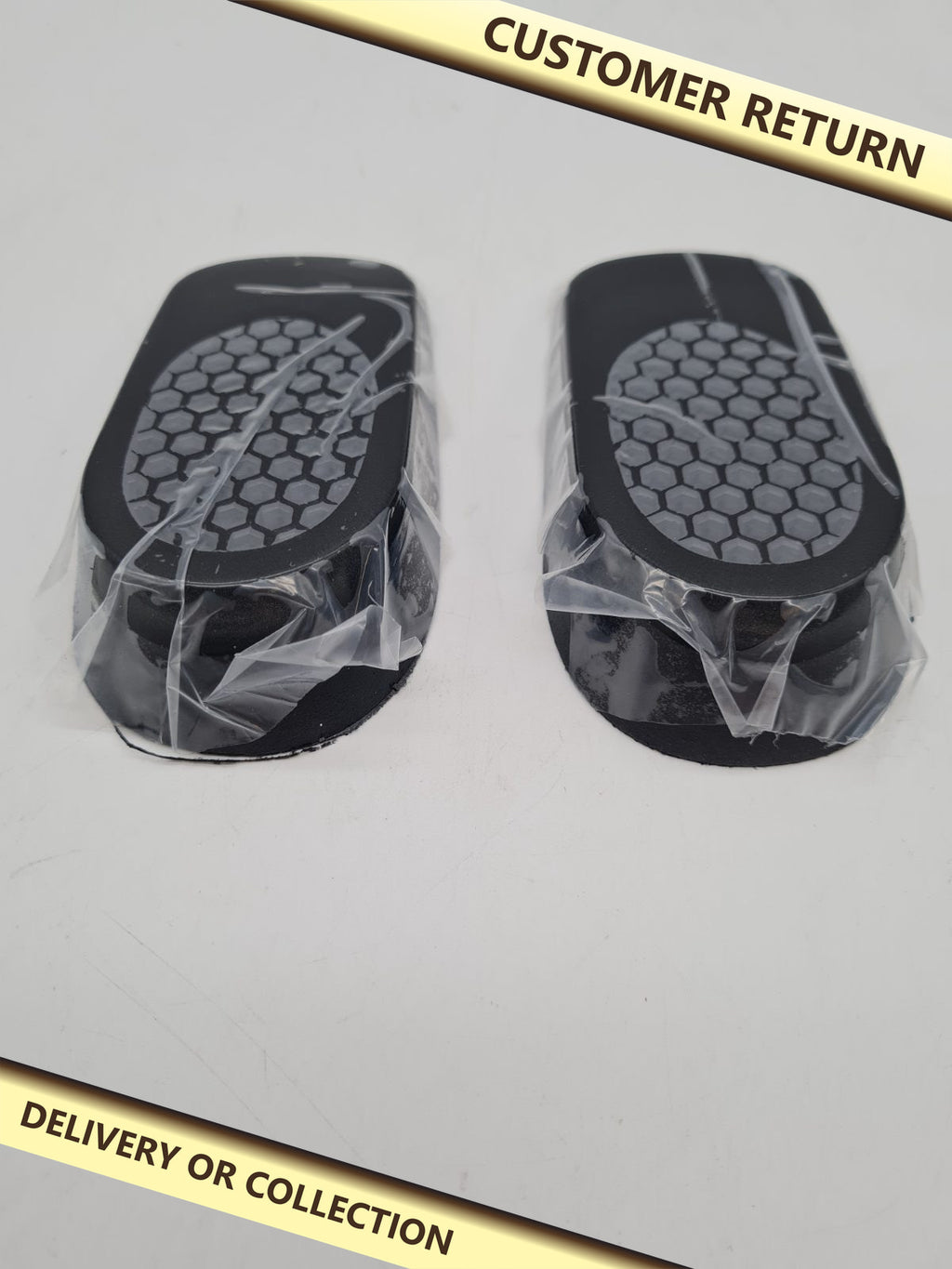AHRLIC Heel Lift Shoe Inserts — photograph 1 — Customer return; auction delivery information shown on image