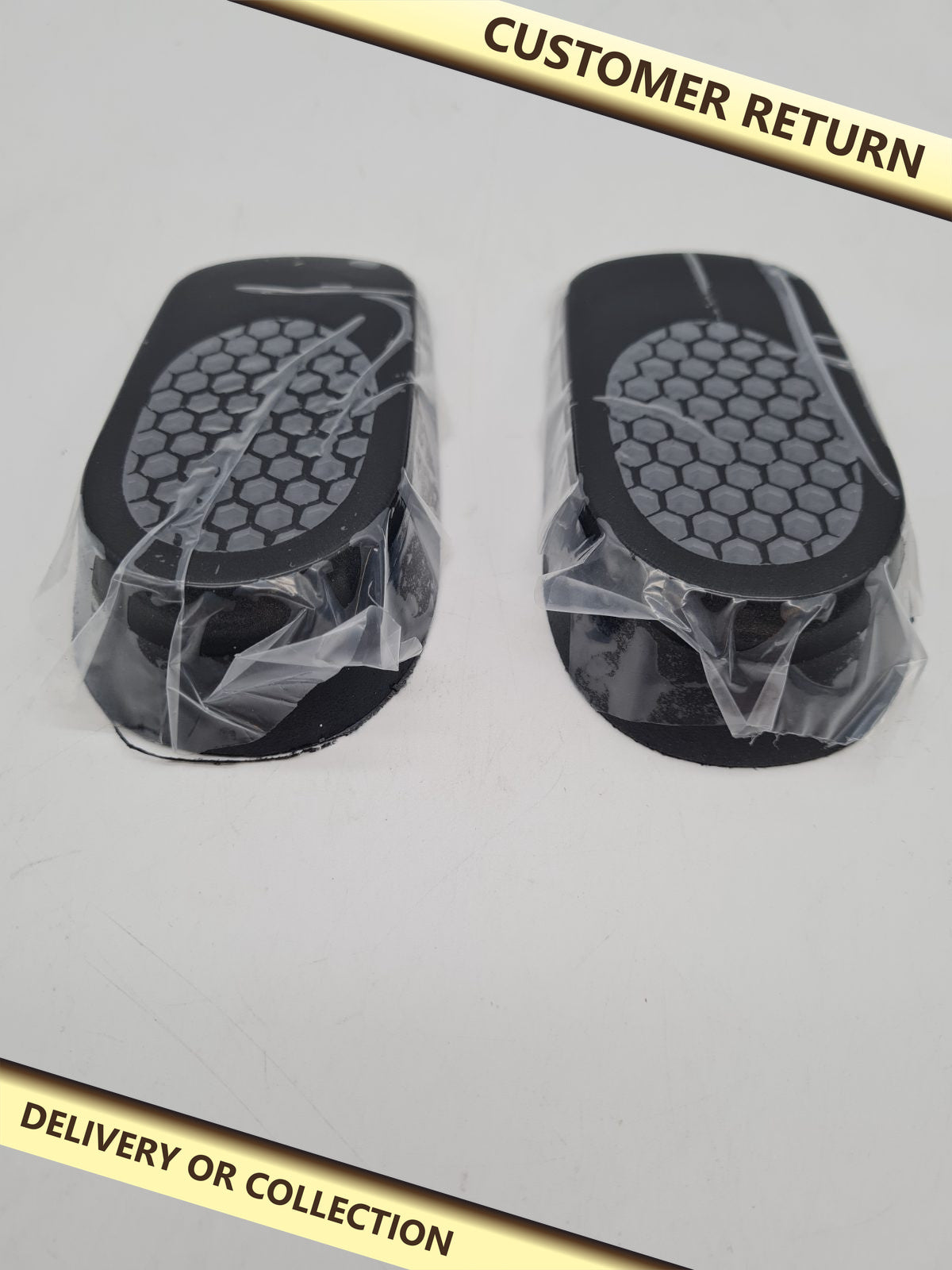 AHRLIC Heel Lift Shoe Inserts — photograph 1 — Customer return; auction delivery information shown on image