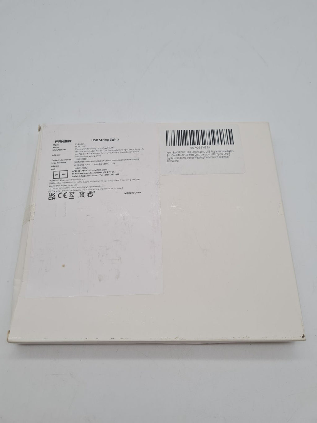 USB LED Curtain String Lights FS-D005 â€” photograph 3