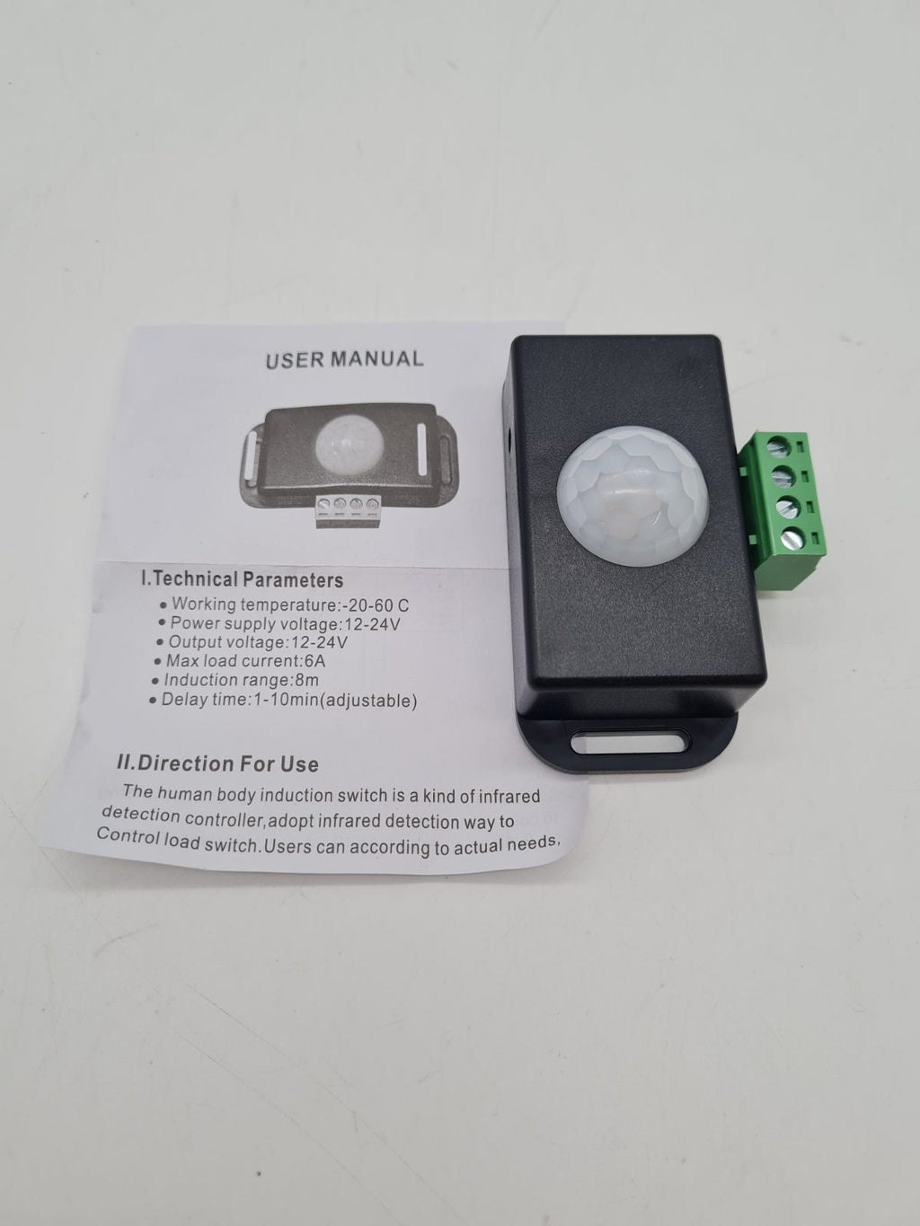 Infrared Motion Sensor Switch PIR-8 2pack â€” photograph 1