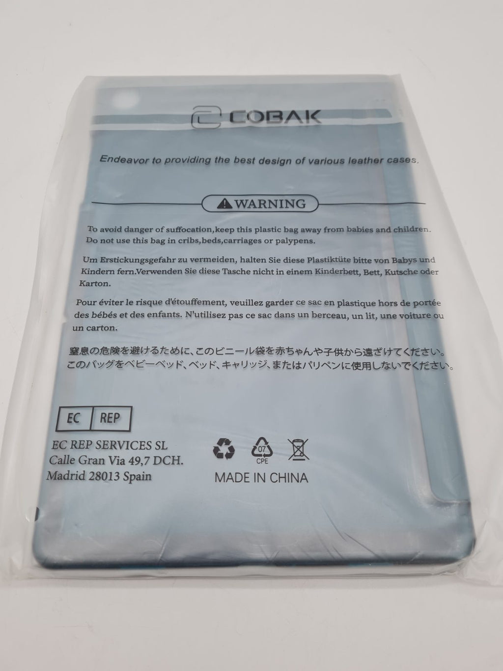 CoBak tablet folio case for Samsung — photograph 2