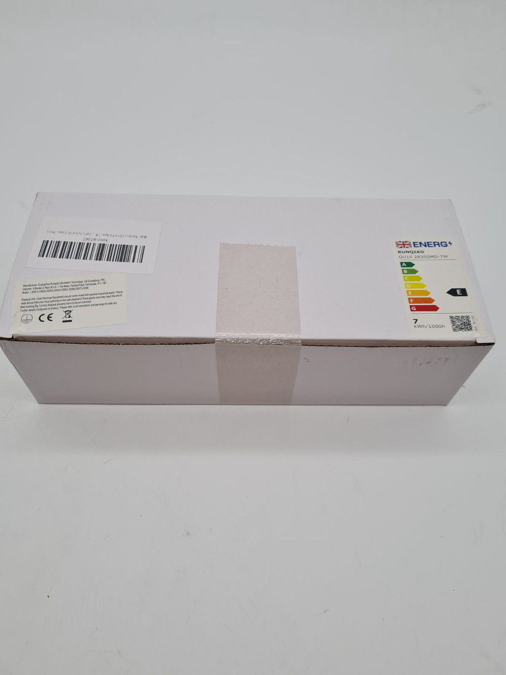 Set of 10 RUNQIAO GU10 7W LED spotlight bulbs 2835SMD-7W — photograph 3