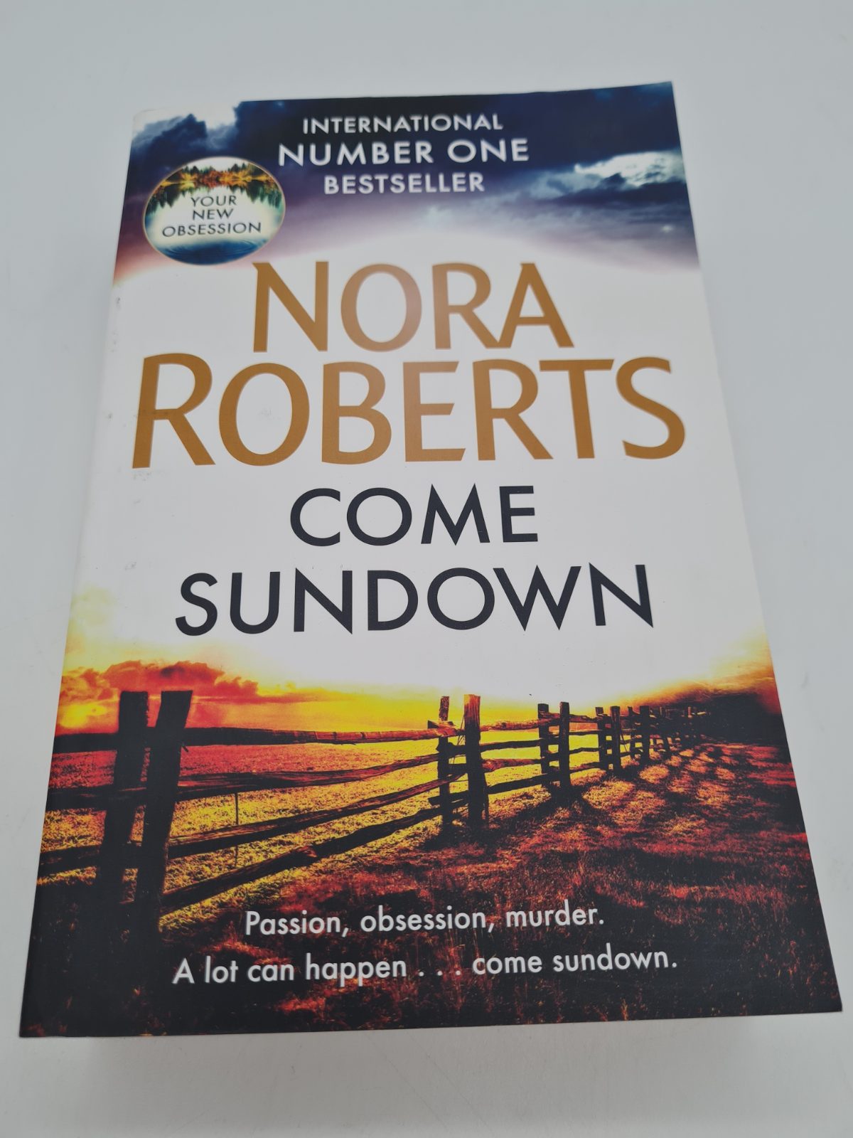Paperback Book – Come Sundown by Nora Roberts — photograph 1