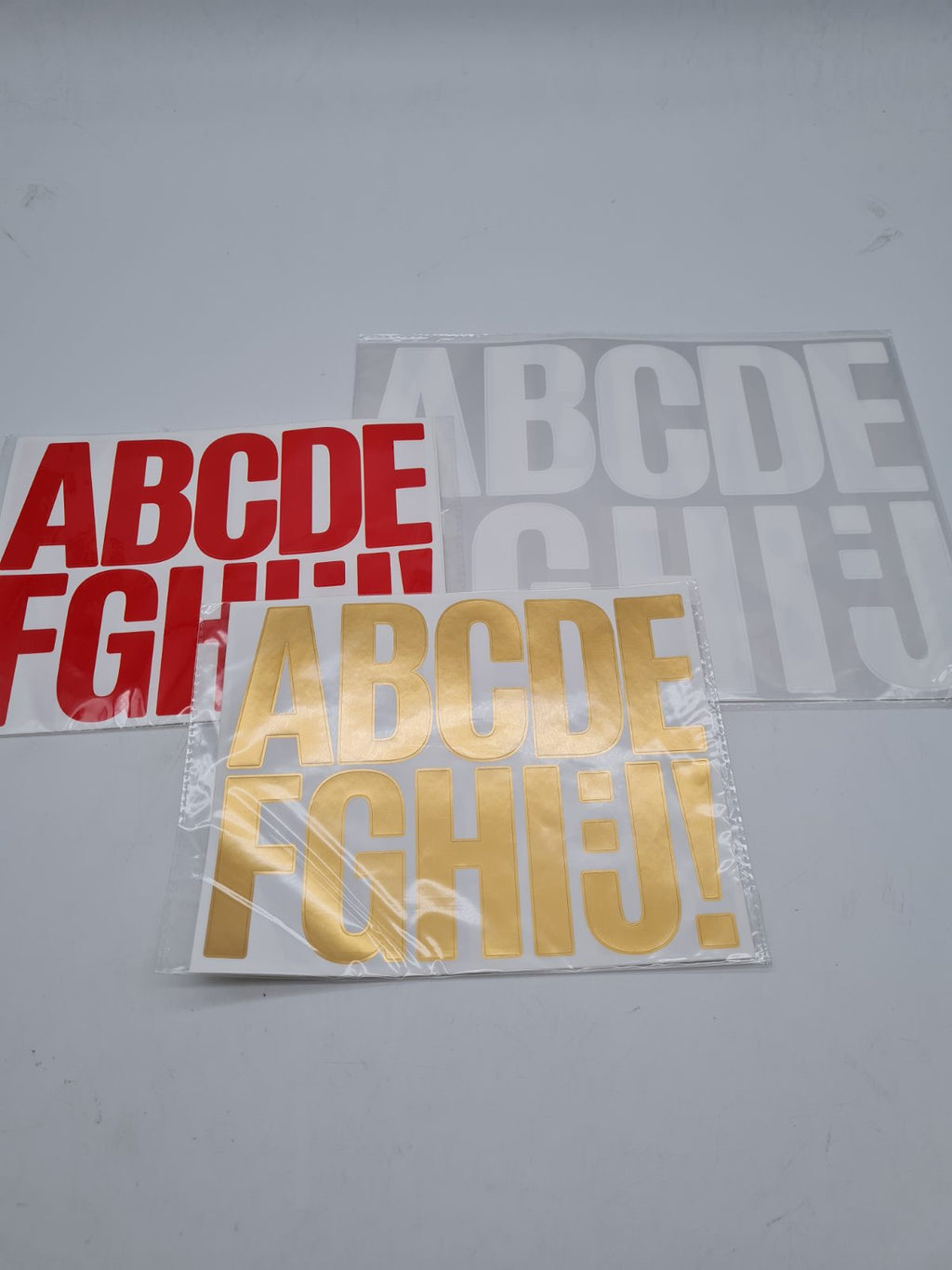 Bundles of alphabet stickers — photograph 3